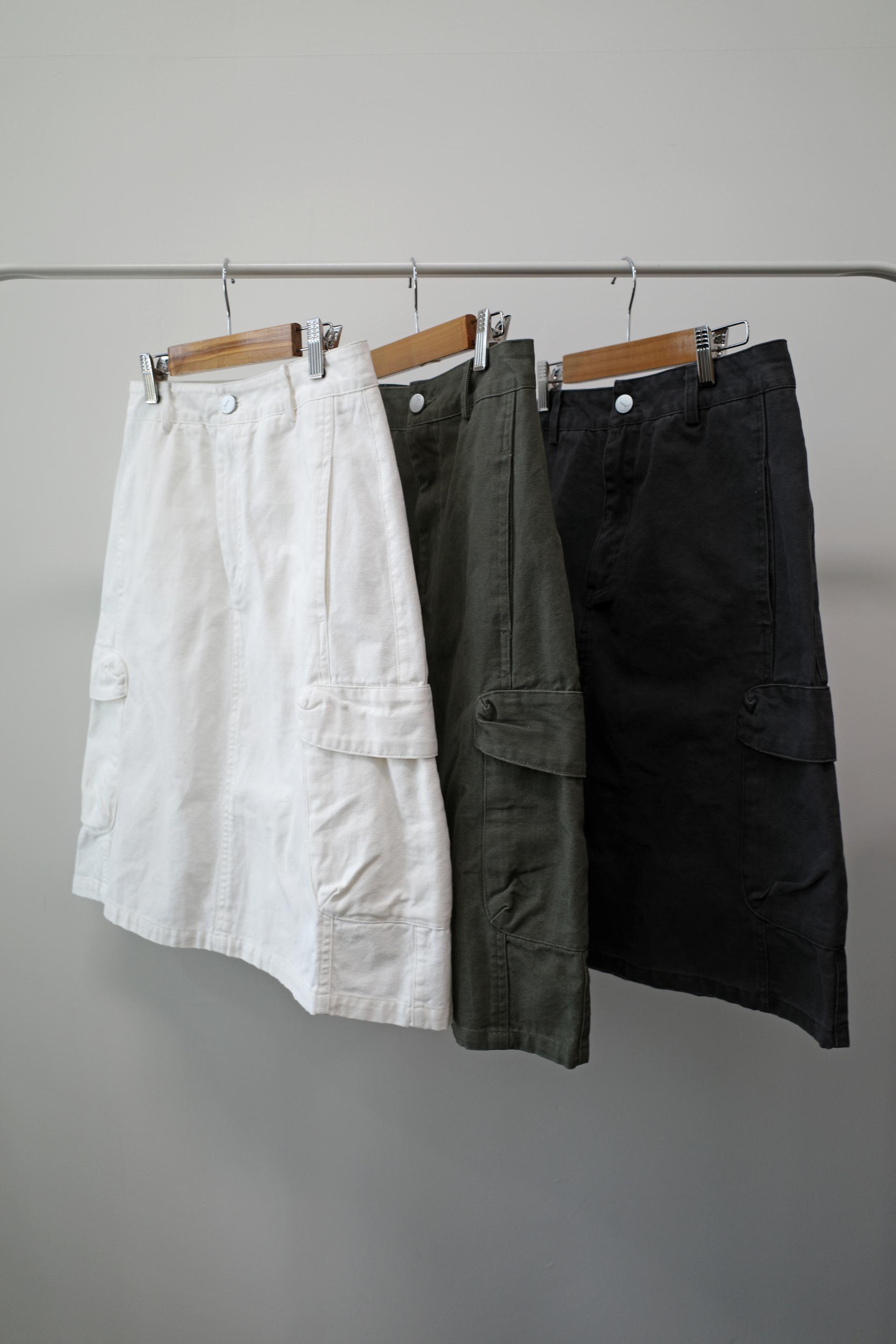 Cargo half skirt