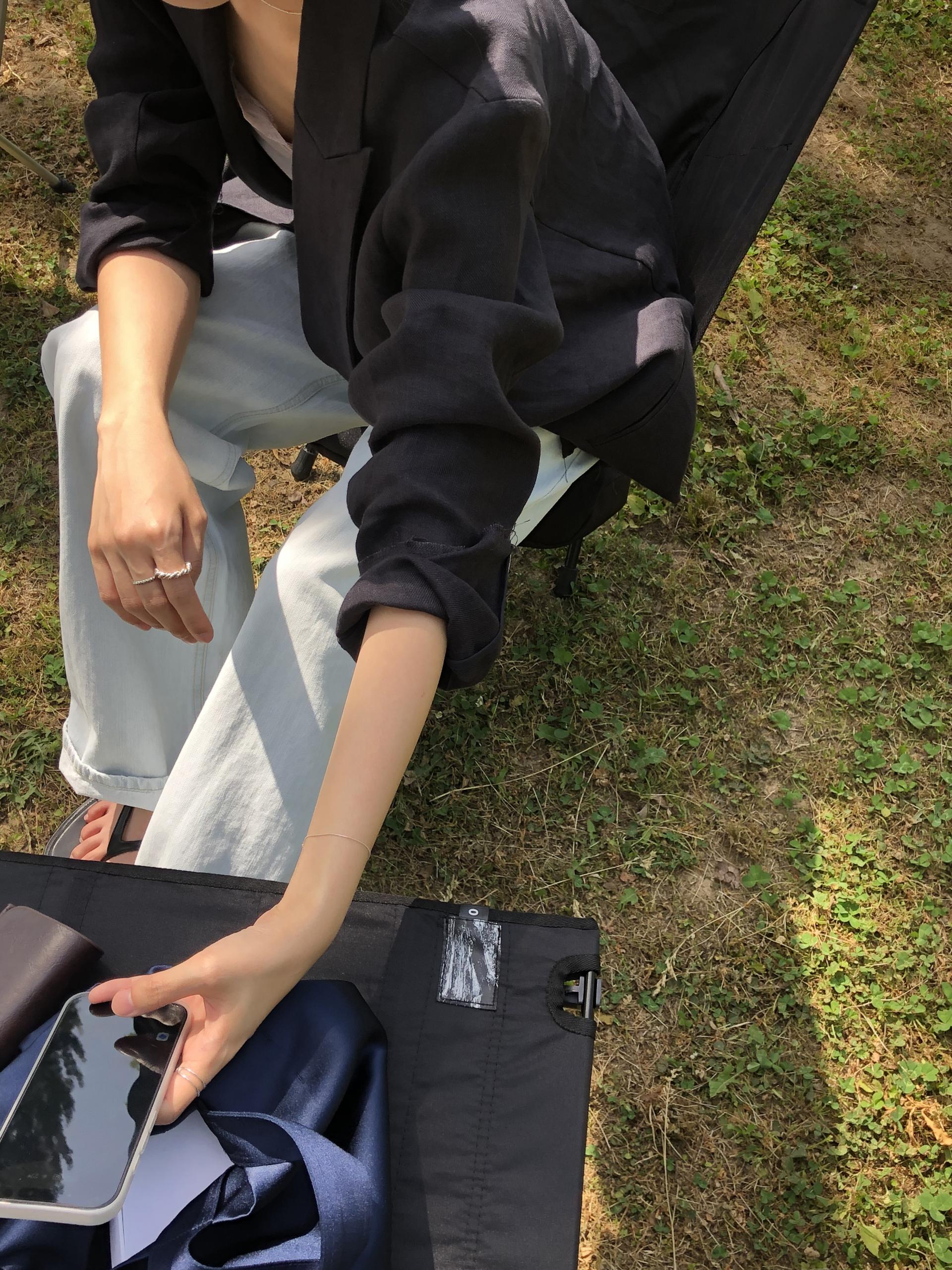 Soho linen jacket