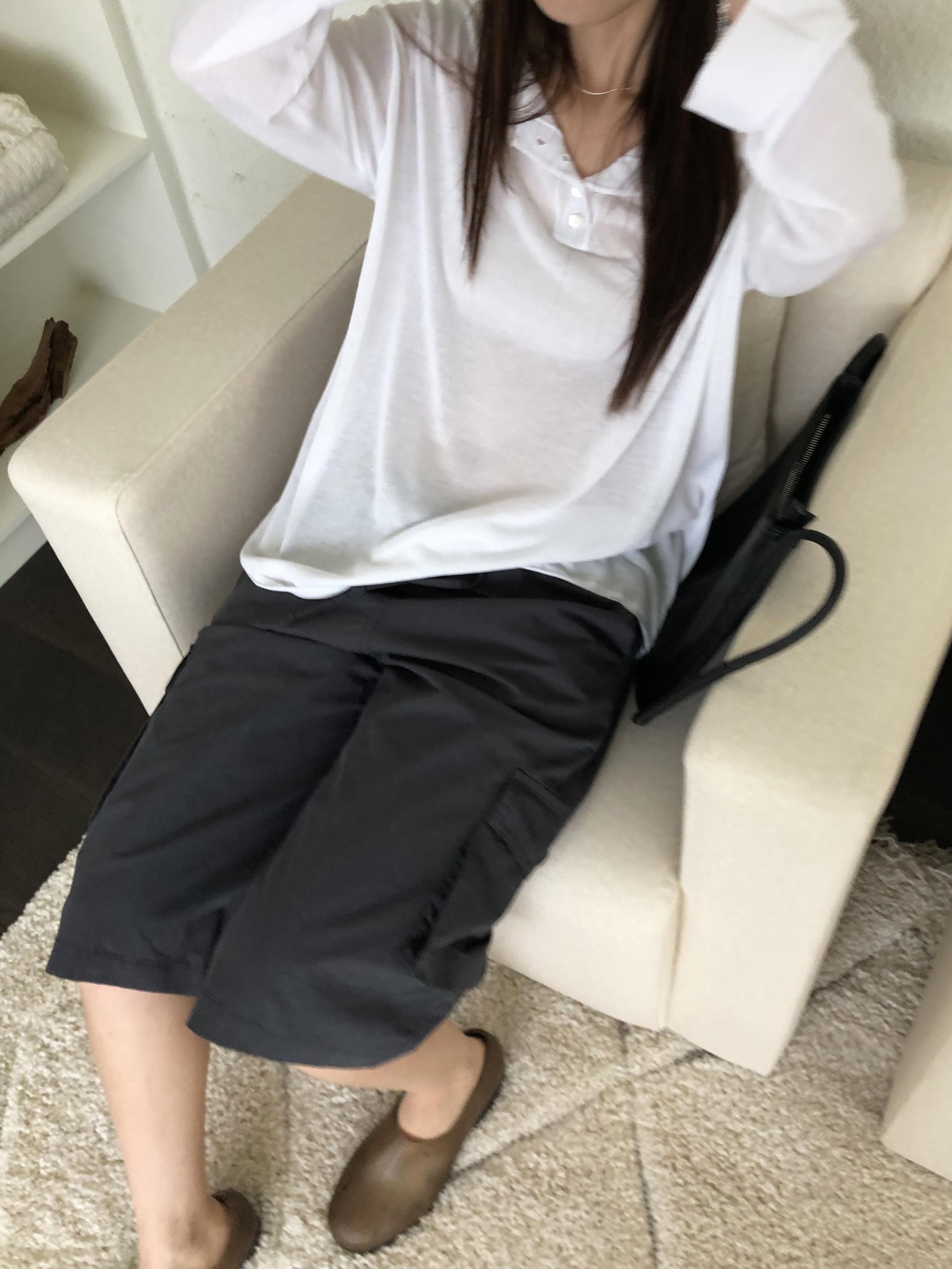 Summer button knit