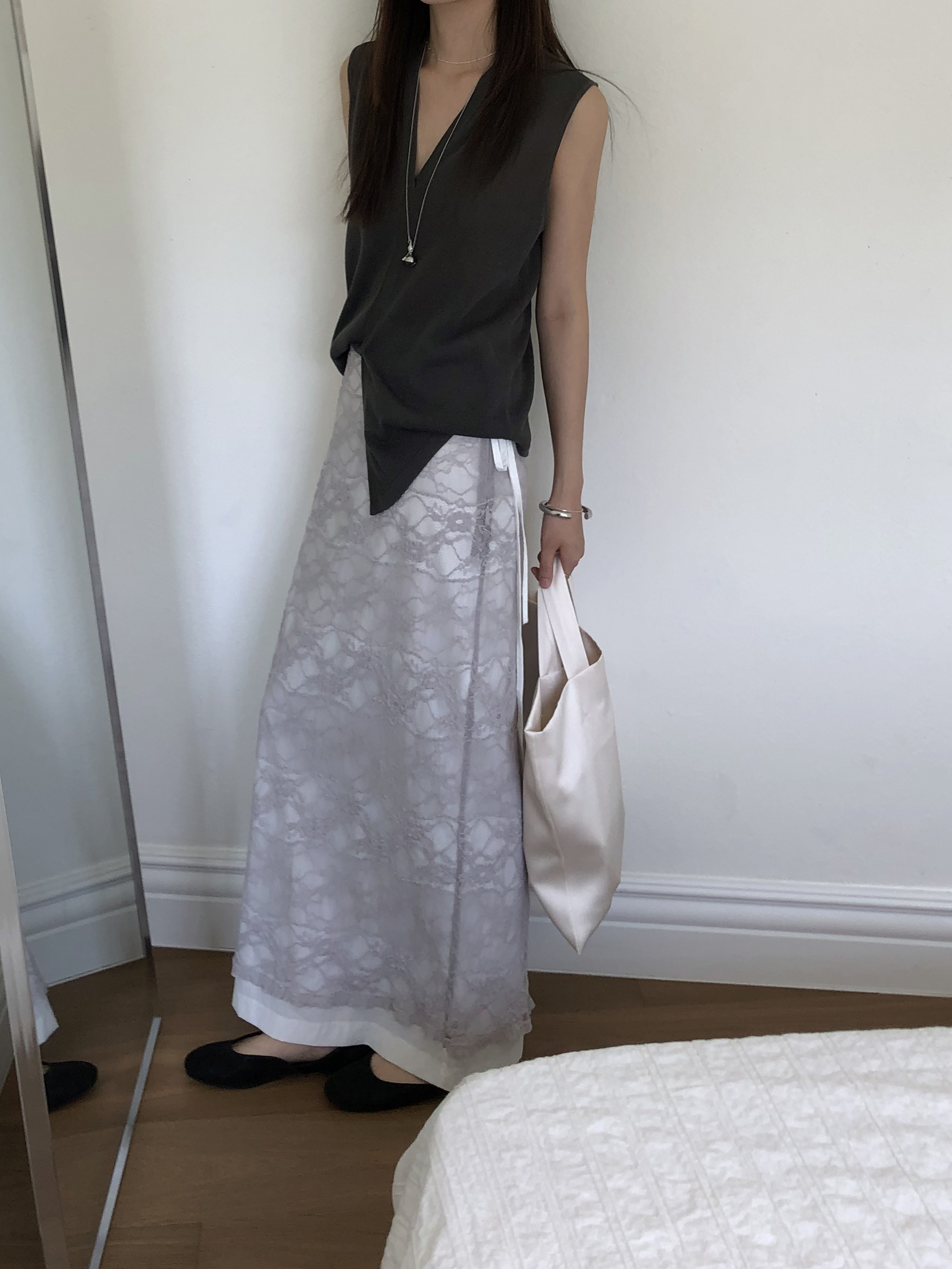 Air maxi skirt