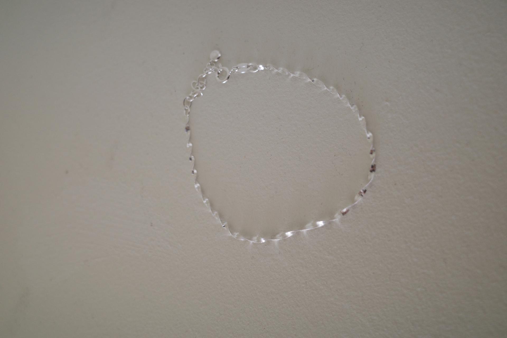 Wave bracelet (925 silver)