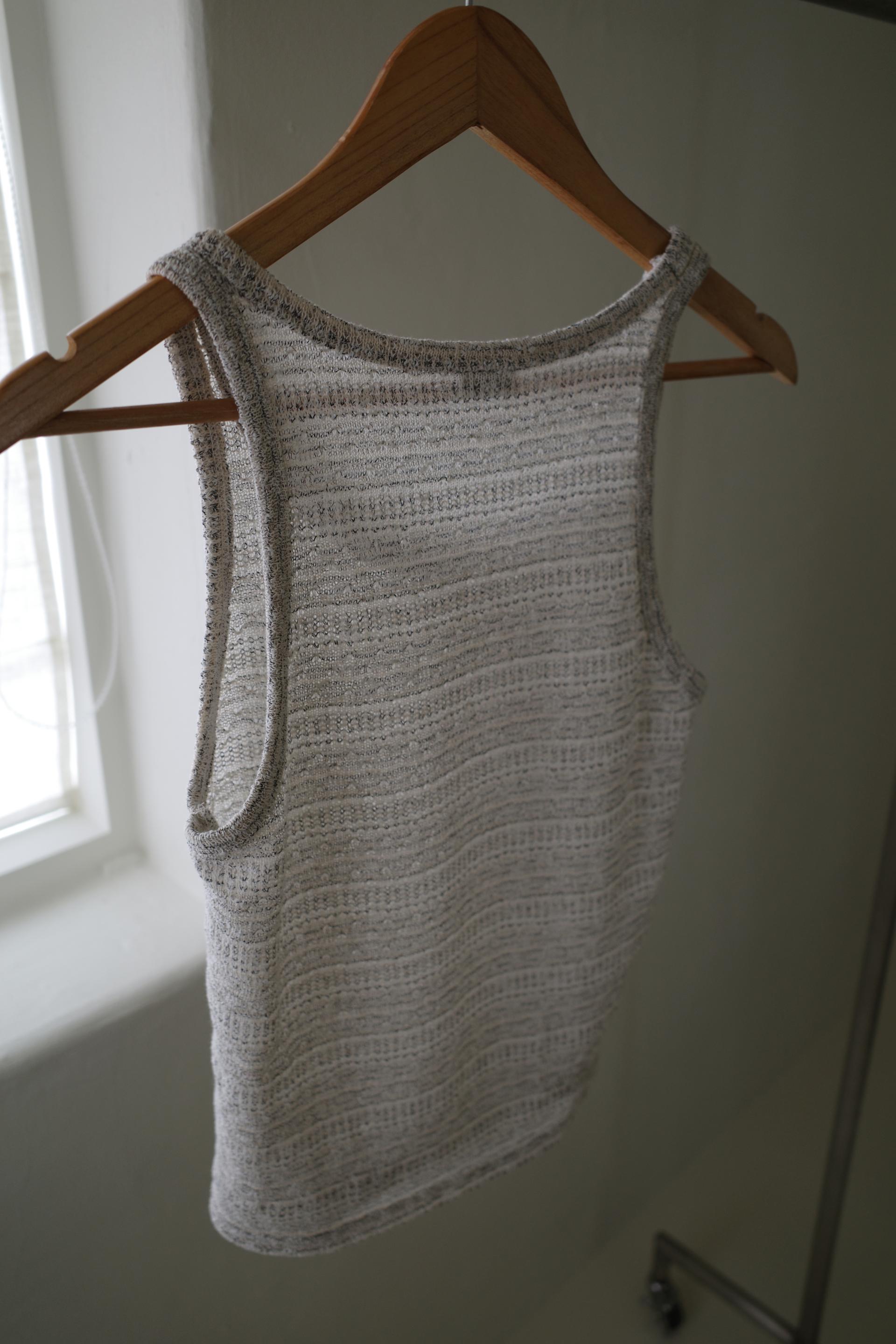 Oat knit top