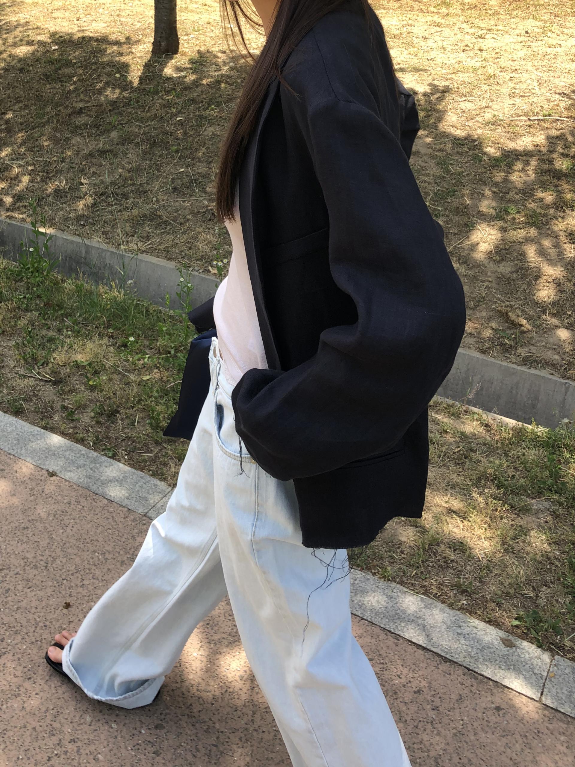 Soho linen jacket
