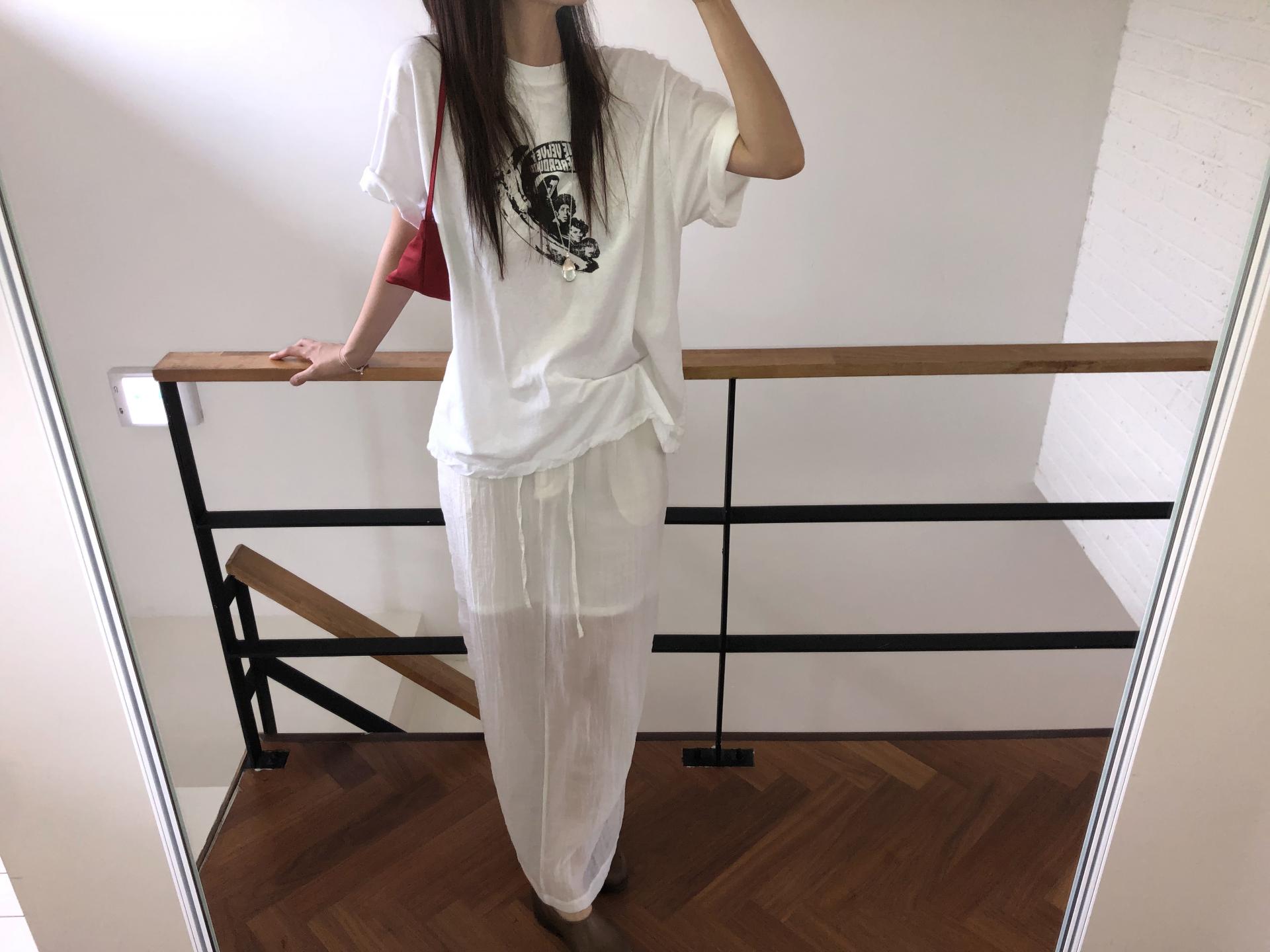 Veil wrinkle skirt