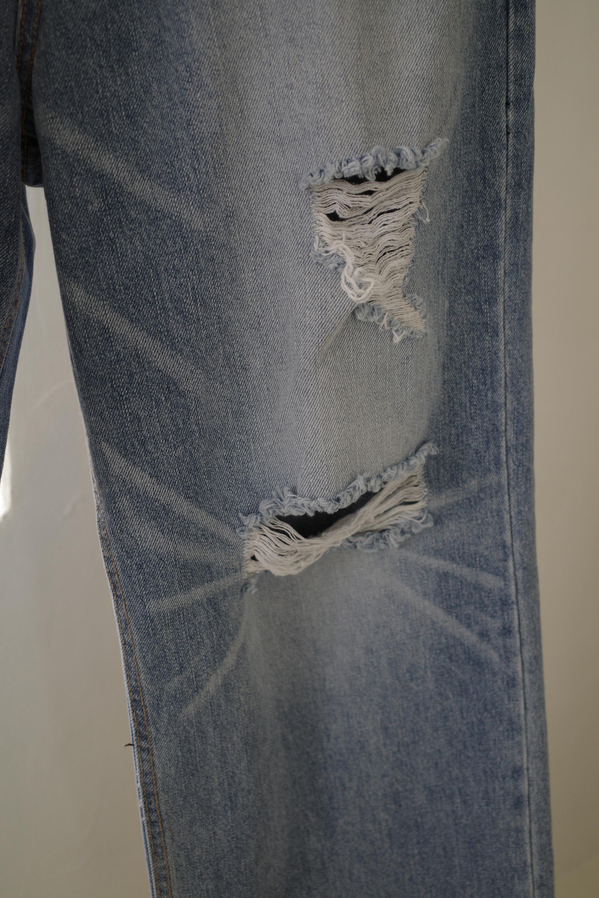 Raw overfit denim