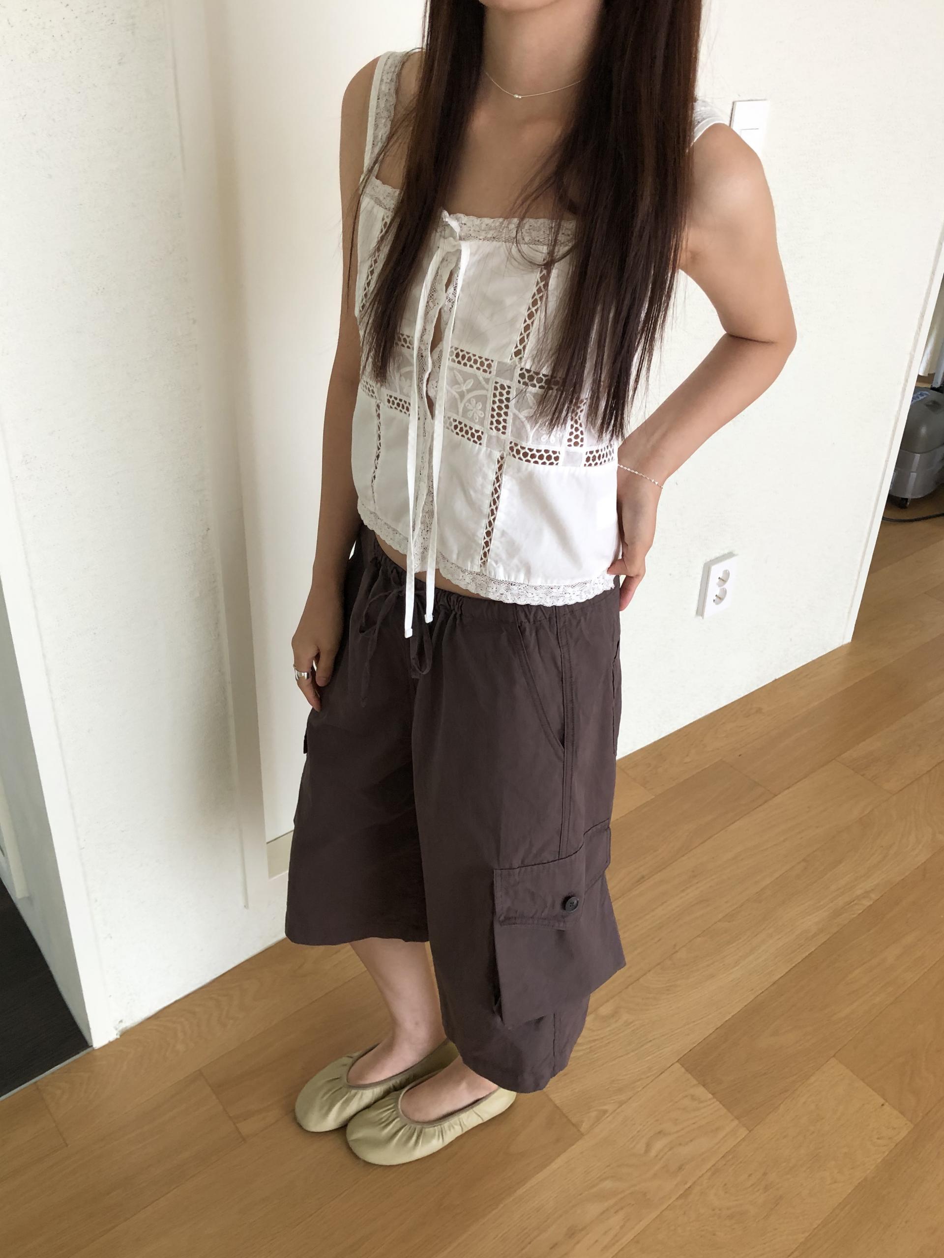 Cargo bermuda pants