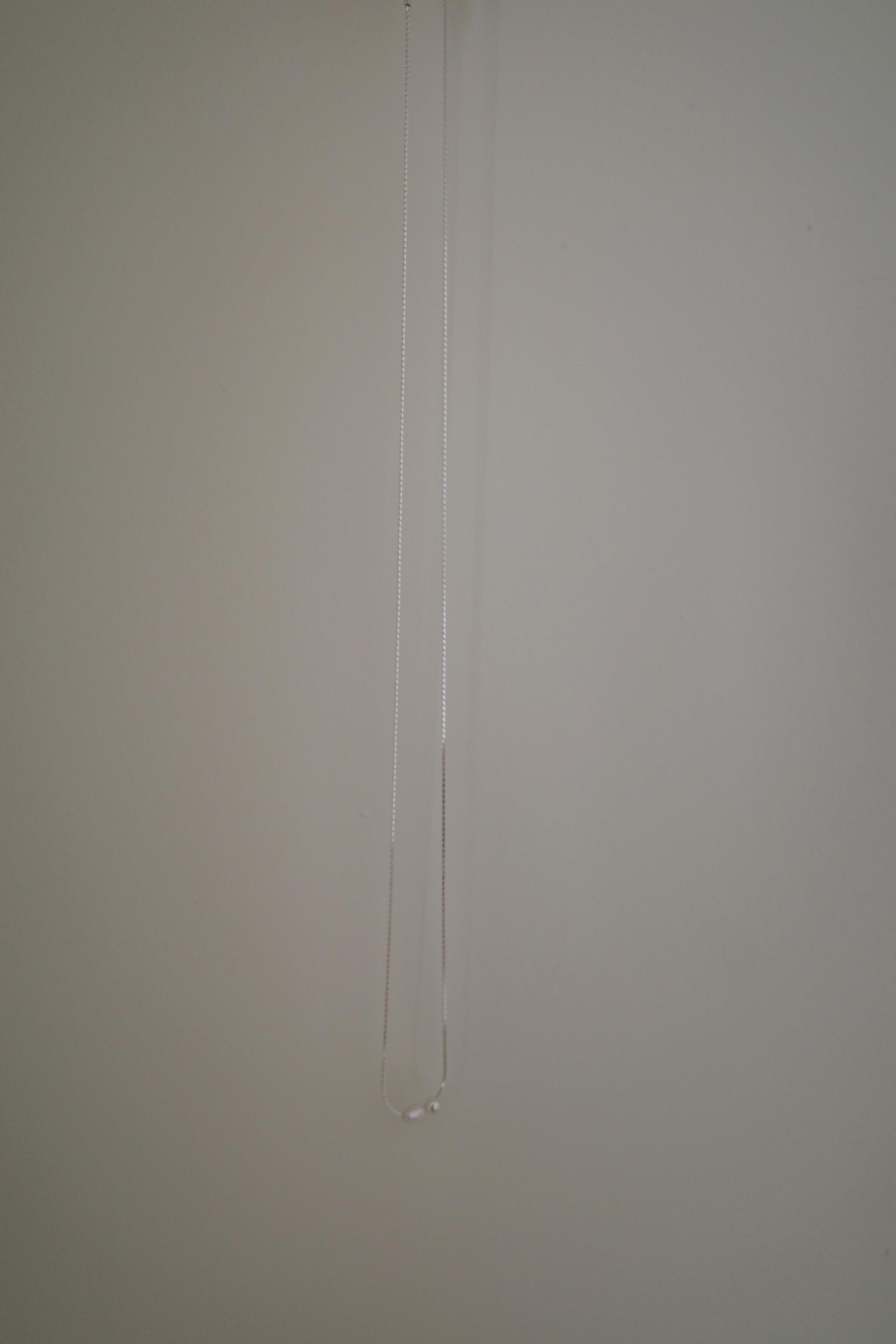 Pearl Dot necklace (925 silver)