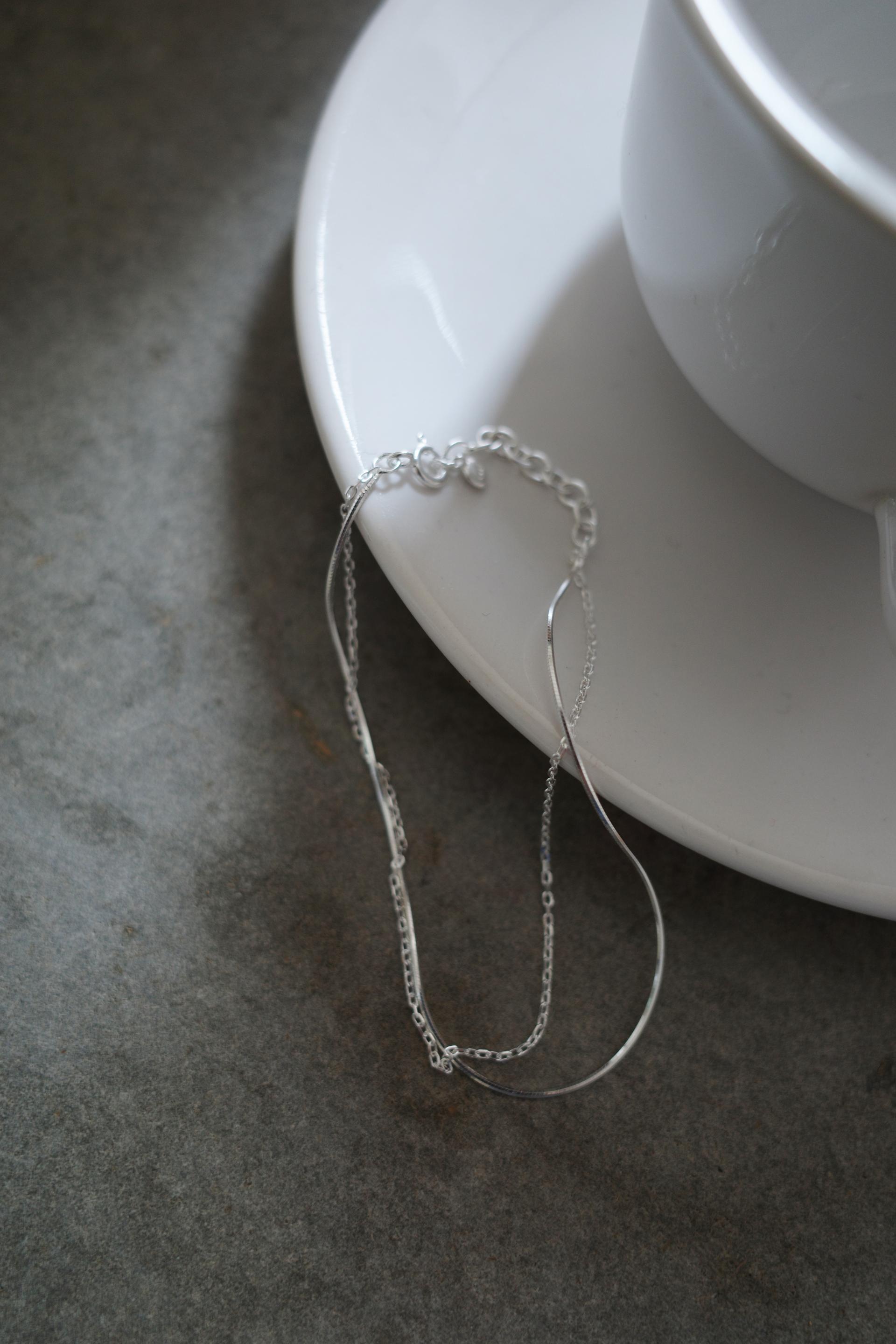 Double bracelet (925 silver)