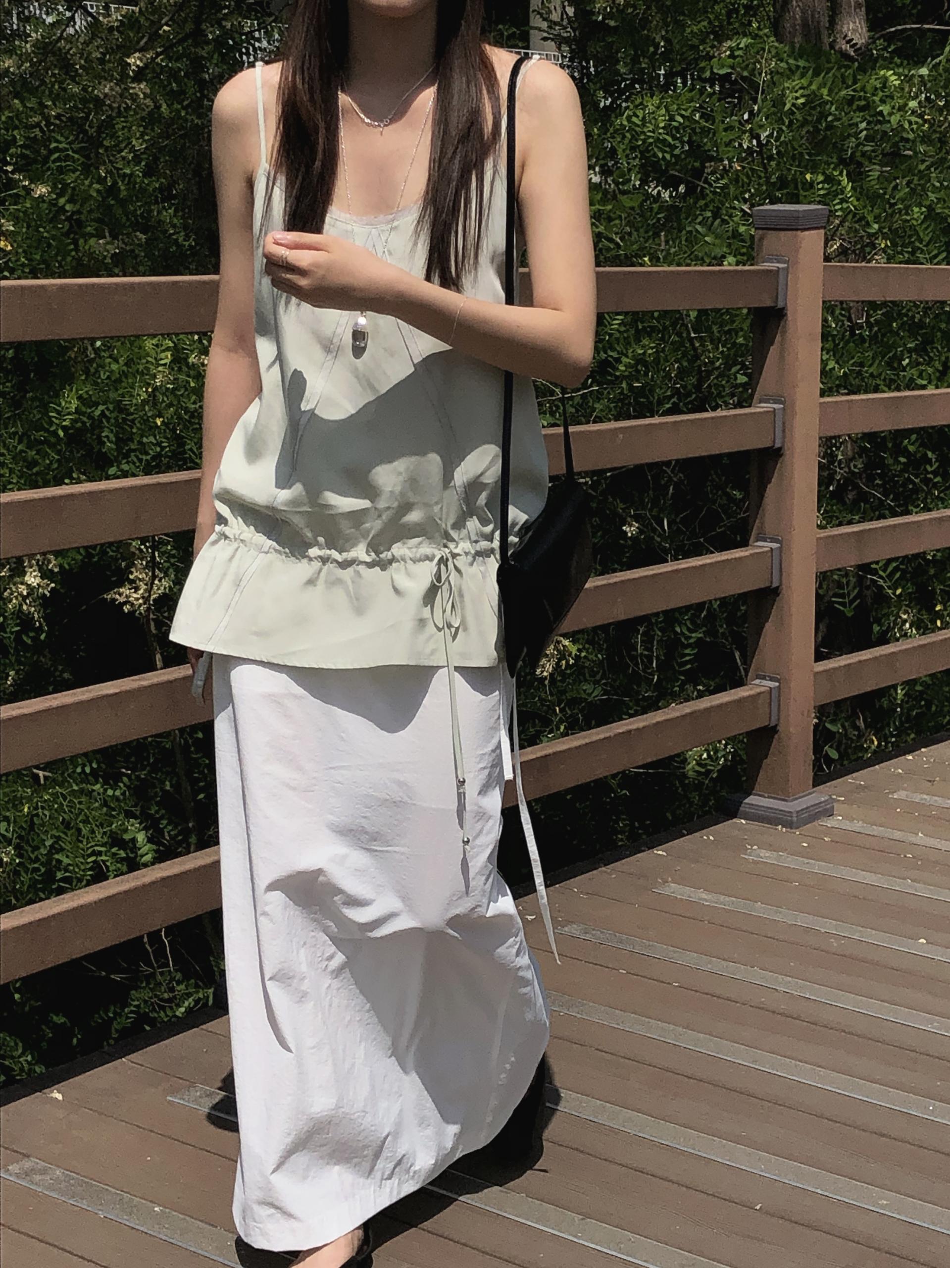 Air maxi skirt