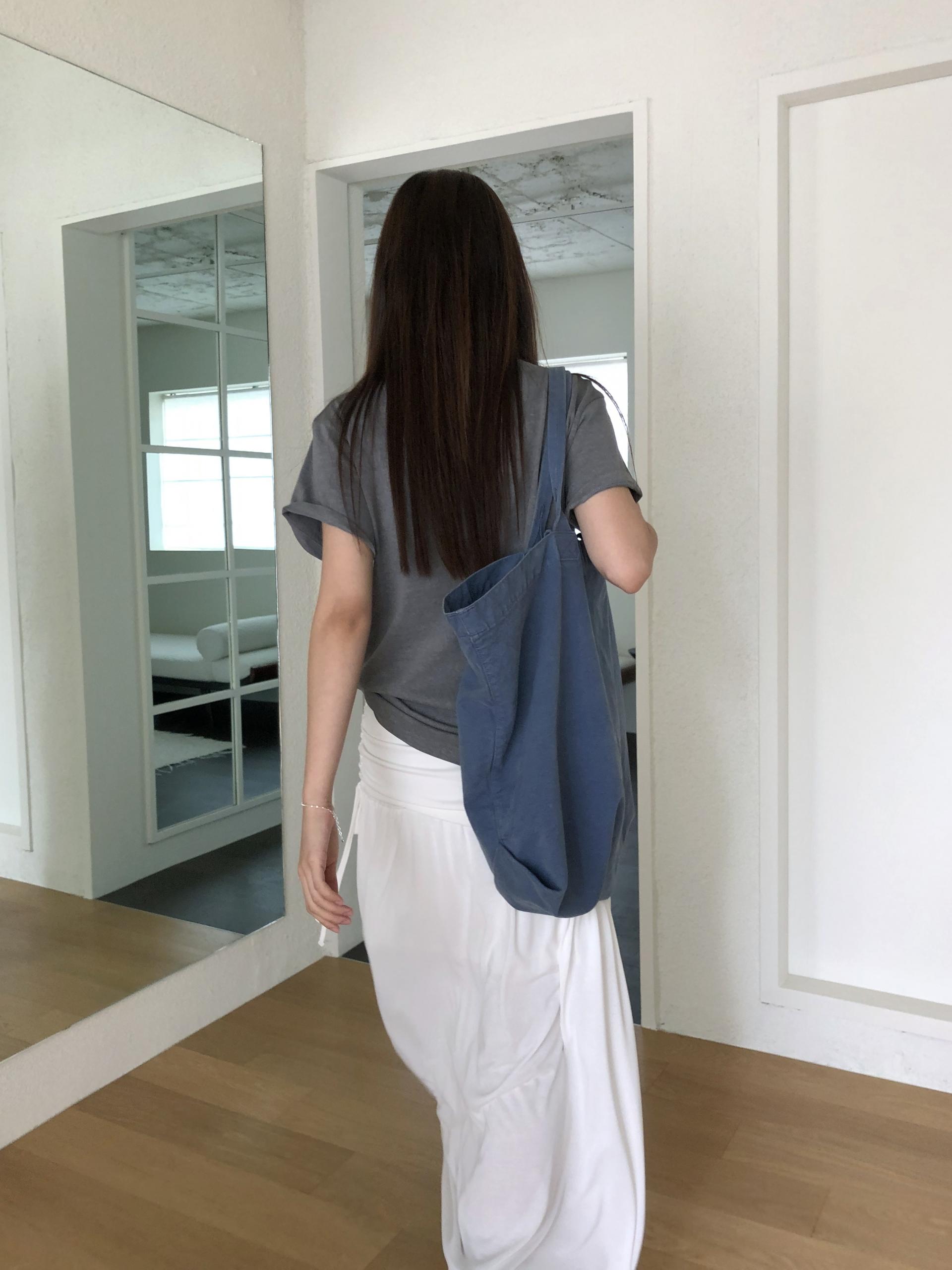 Modal shirring skirt