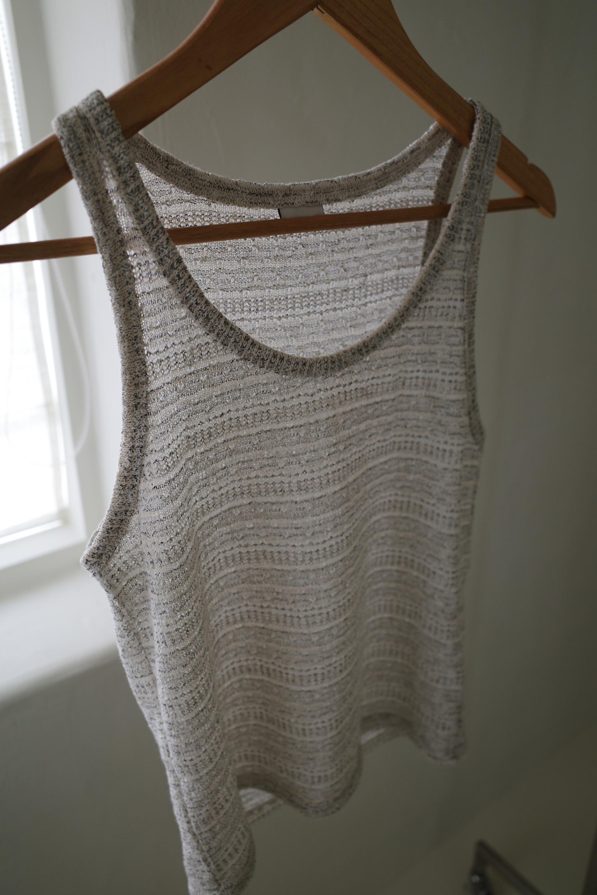 Oat knit top
