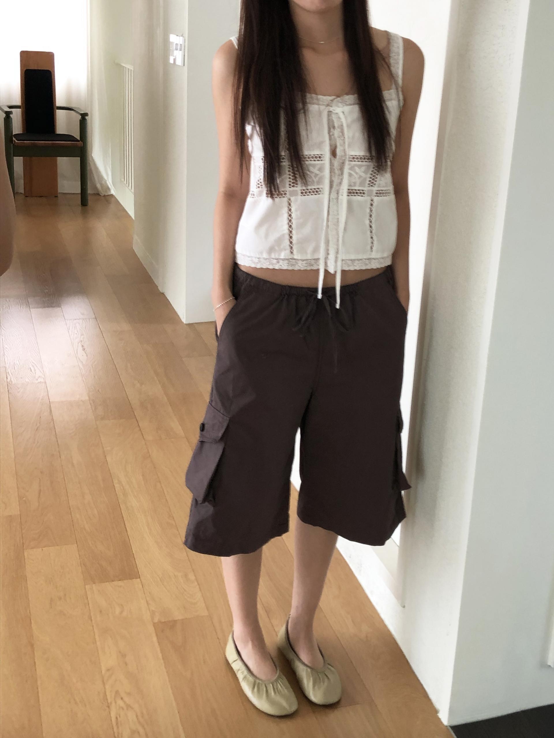 Cargo bermuda pants