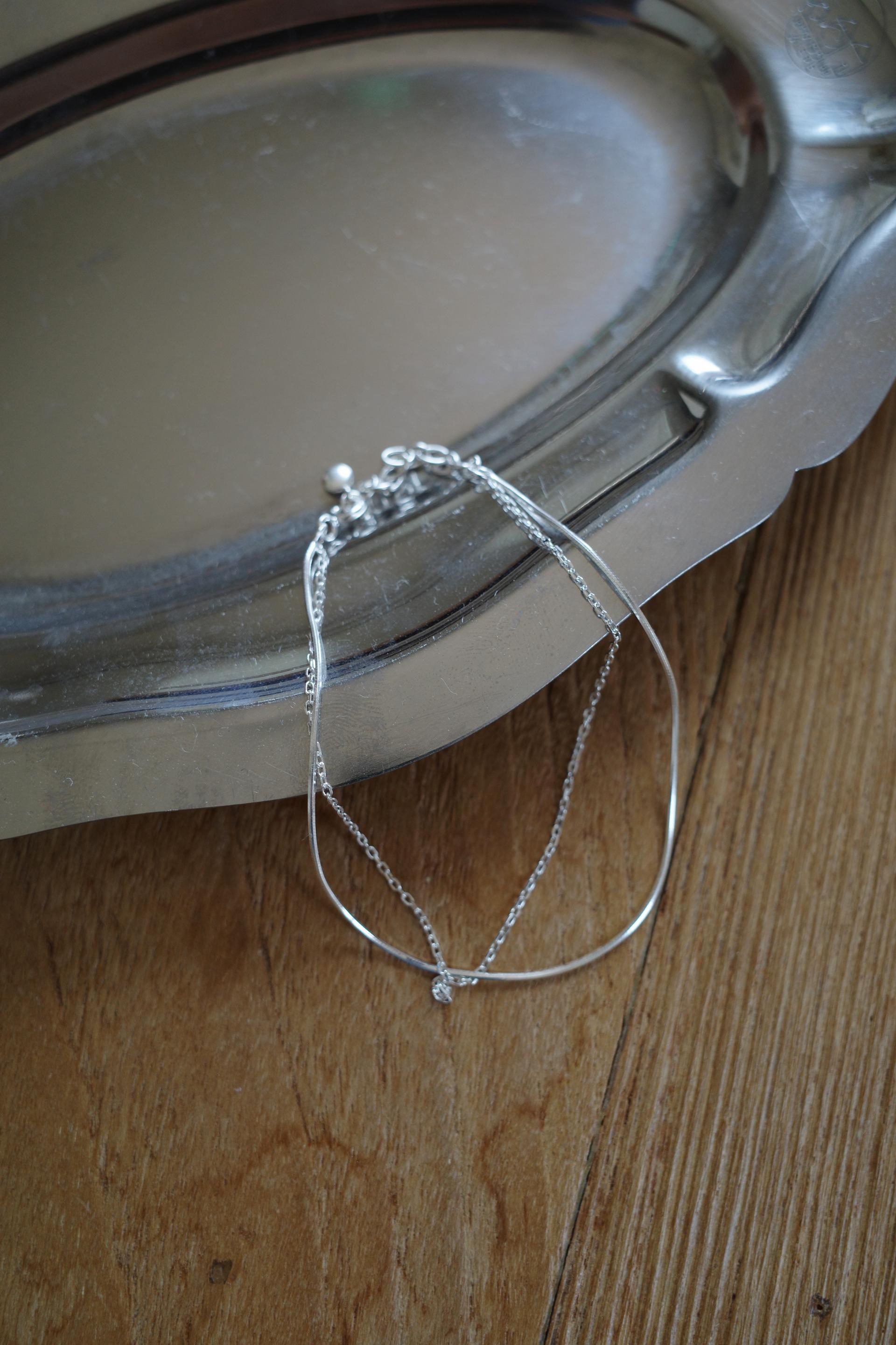Double bracelet (925 silver)