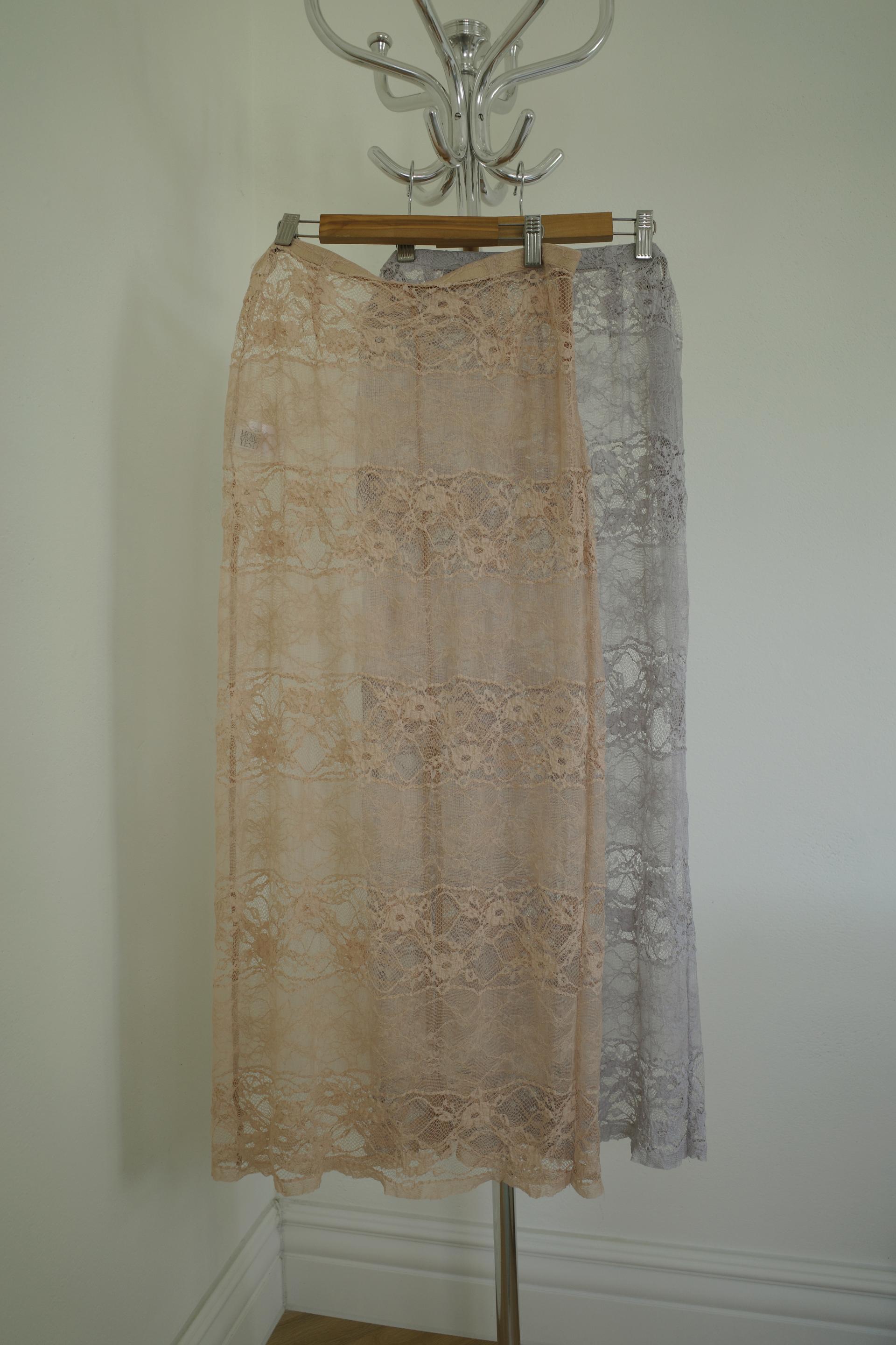 Lottie lace skirt