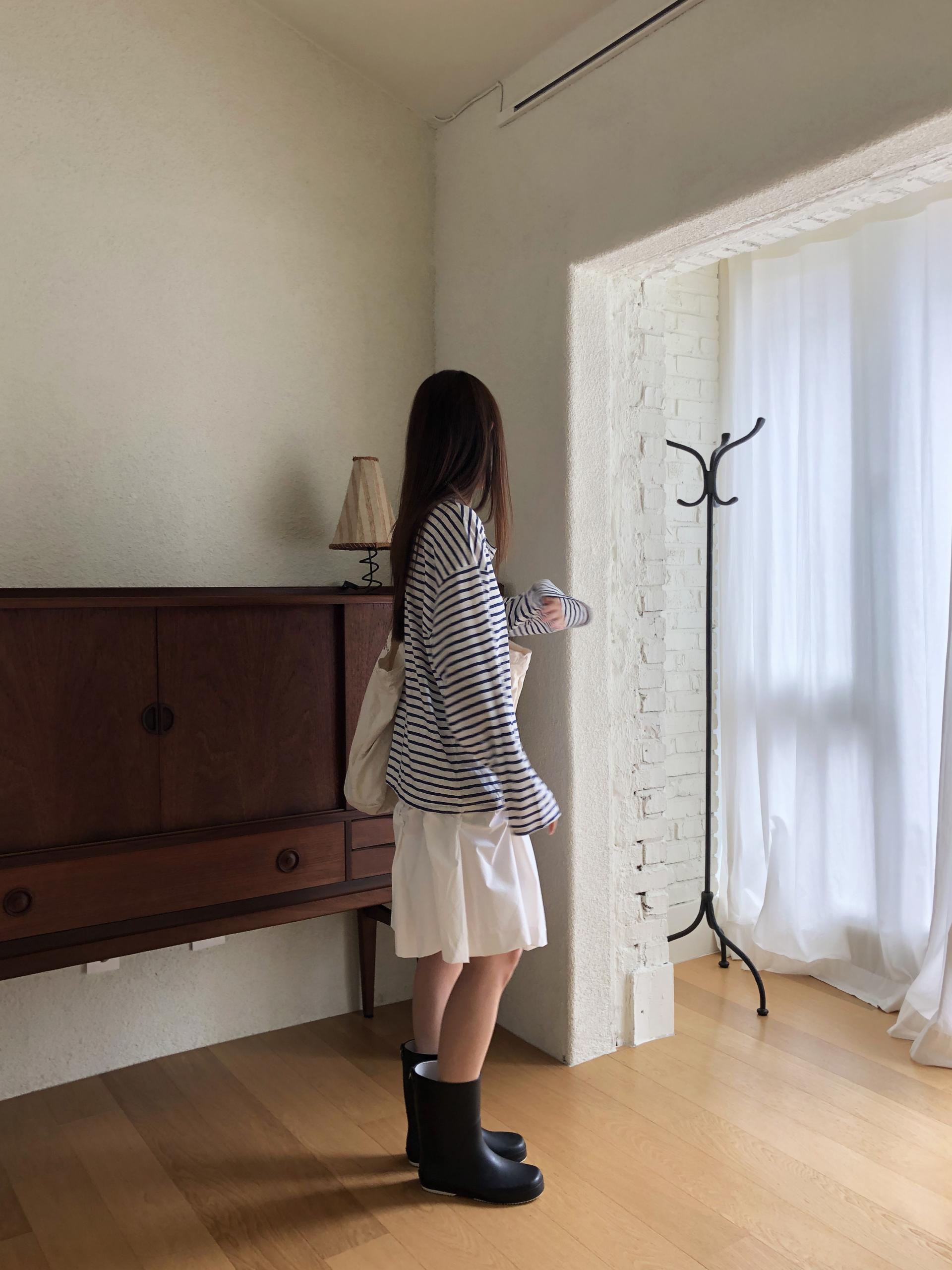 Loose stripe T
