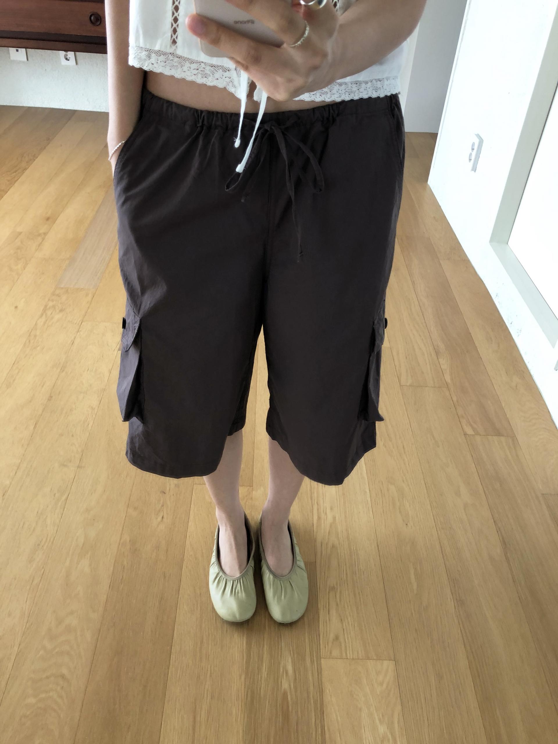 Cargo bermuda pants