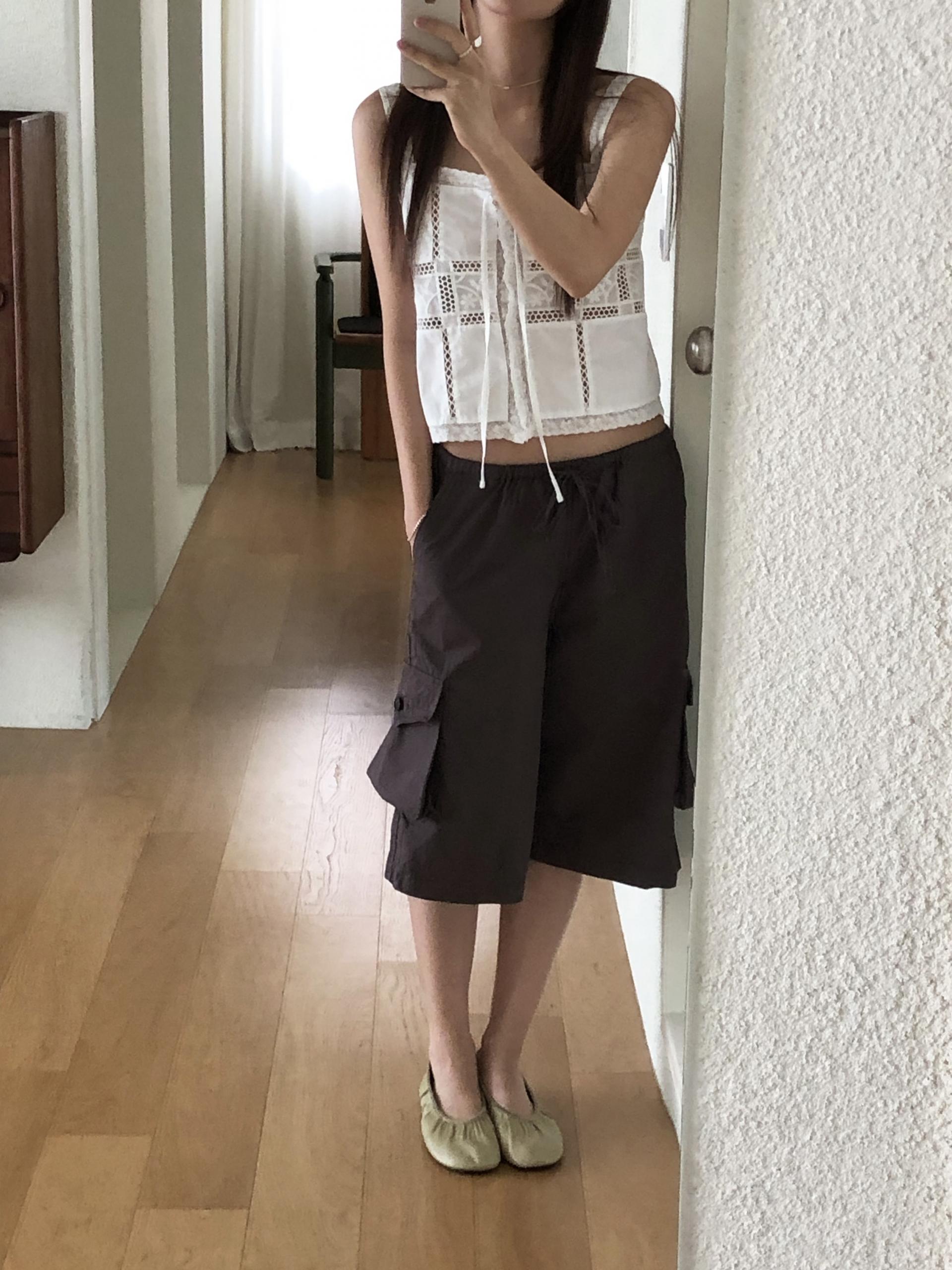 Cargo bermuda pants