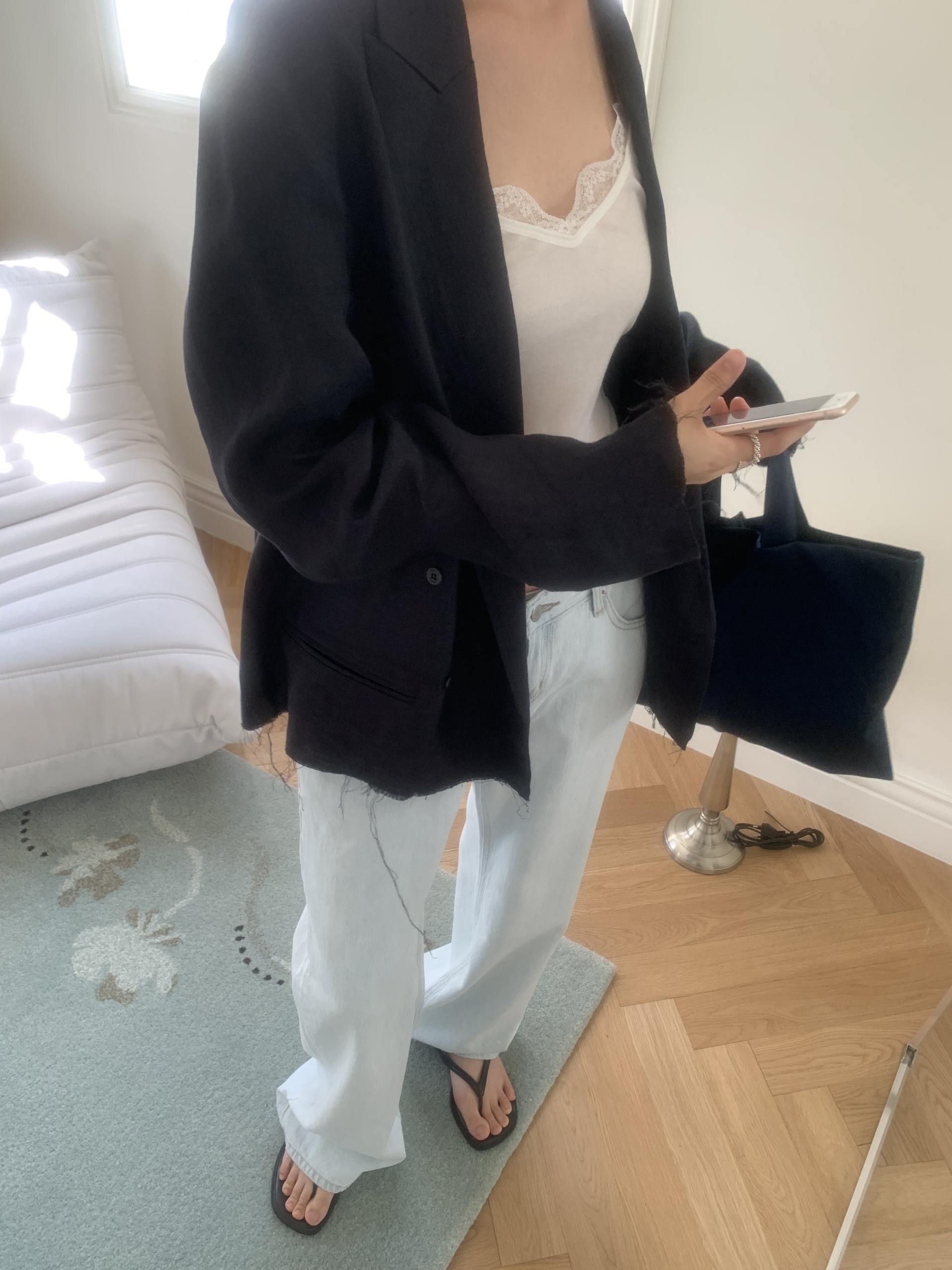 Soho linen jacket