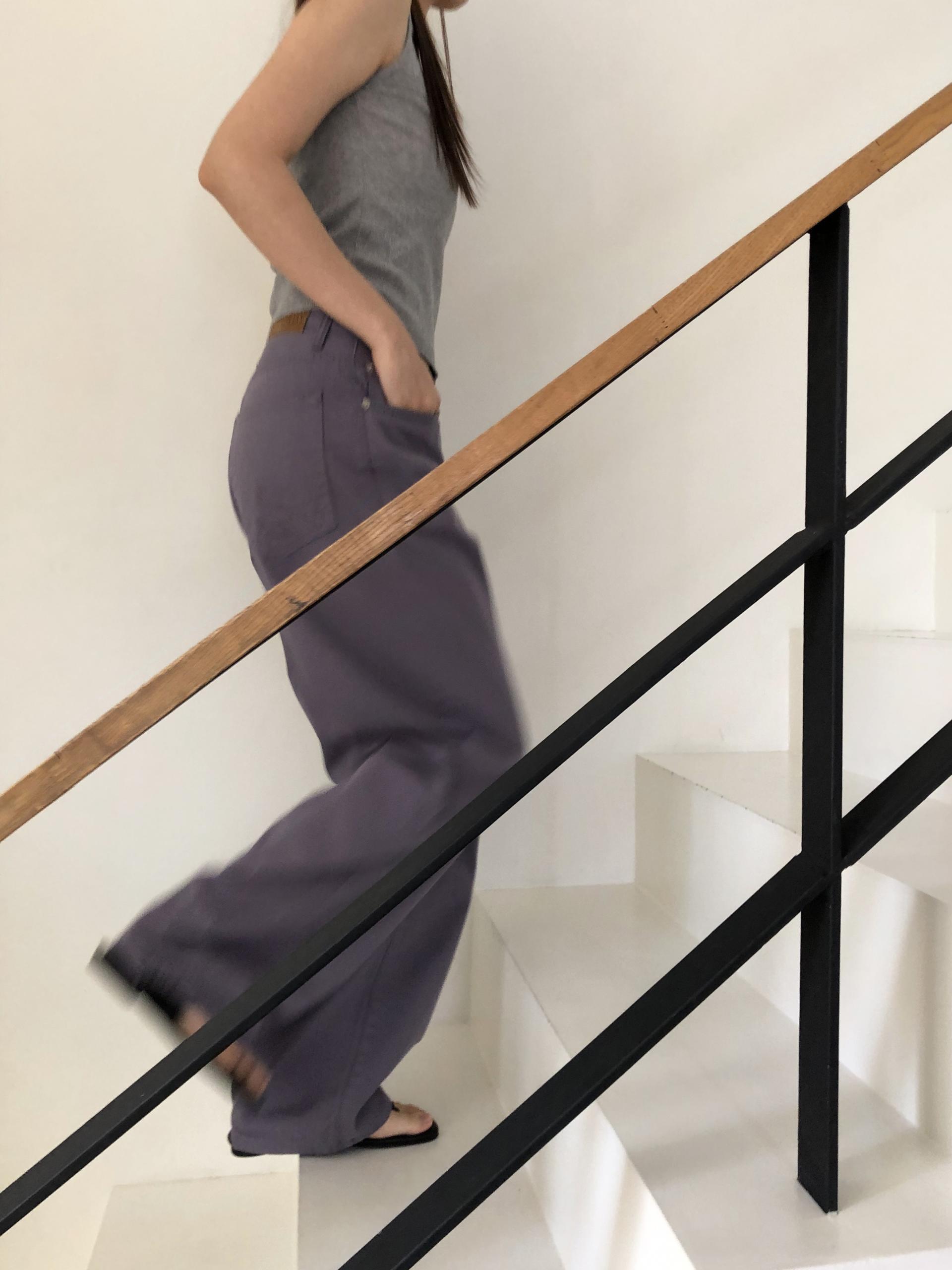 Log cotton denim
