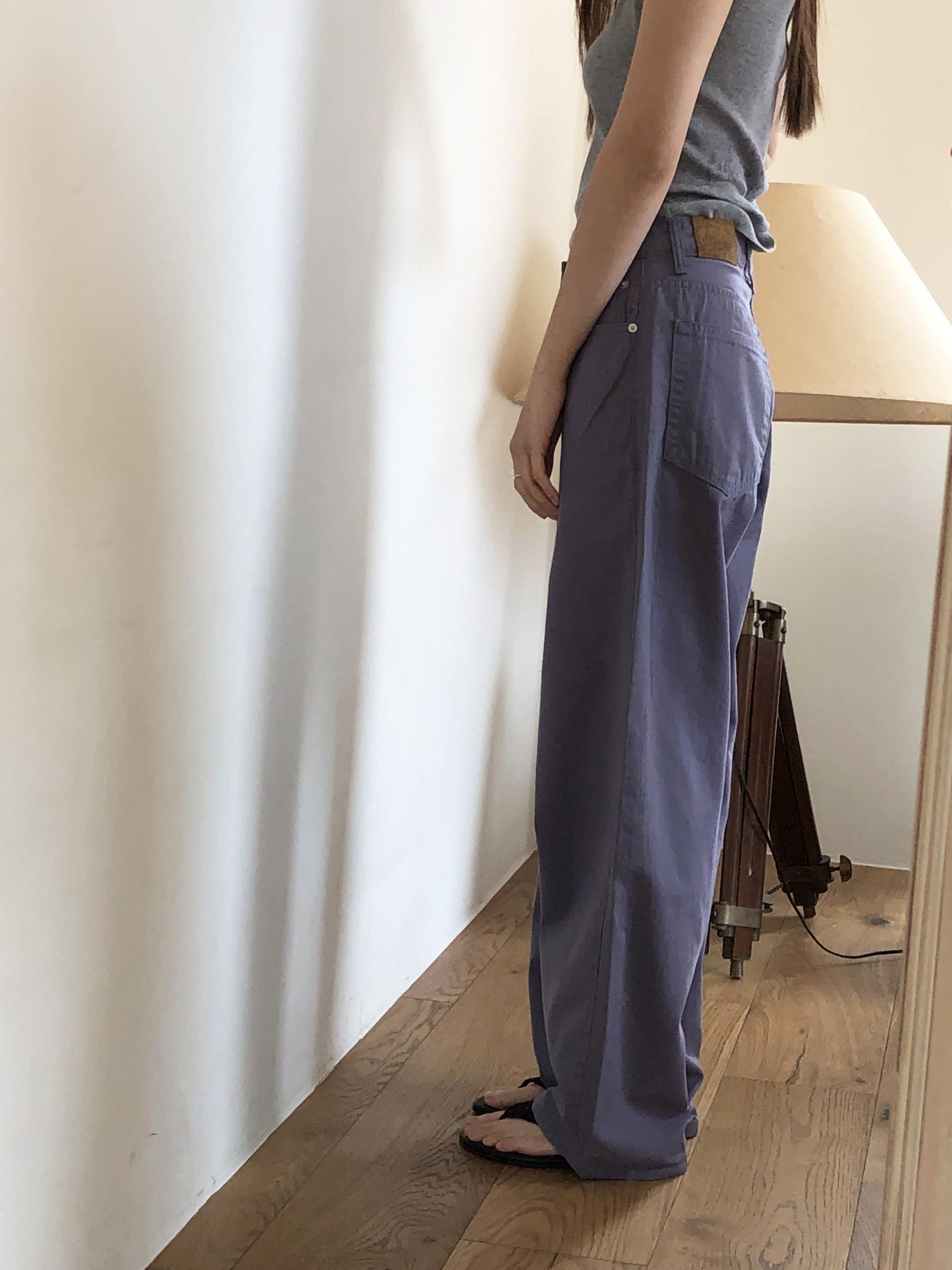 Log cotton denim