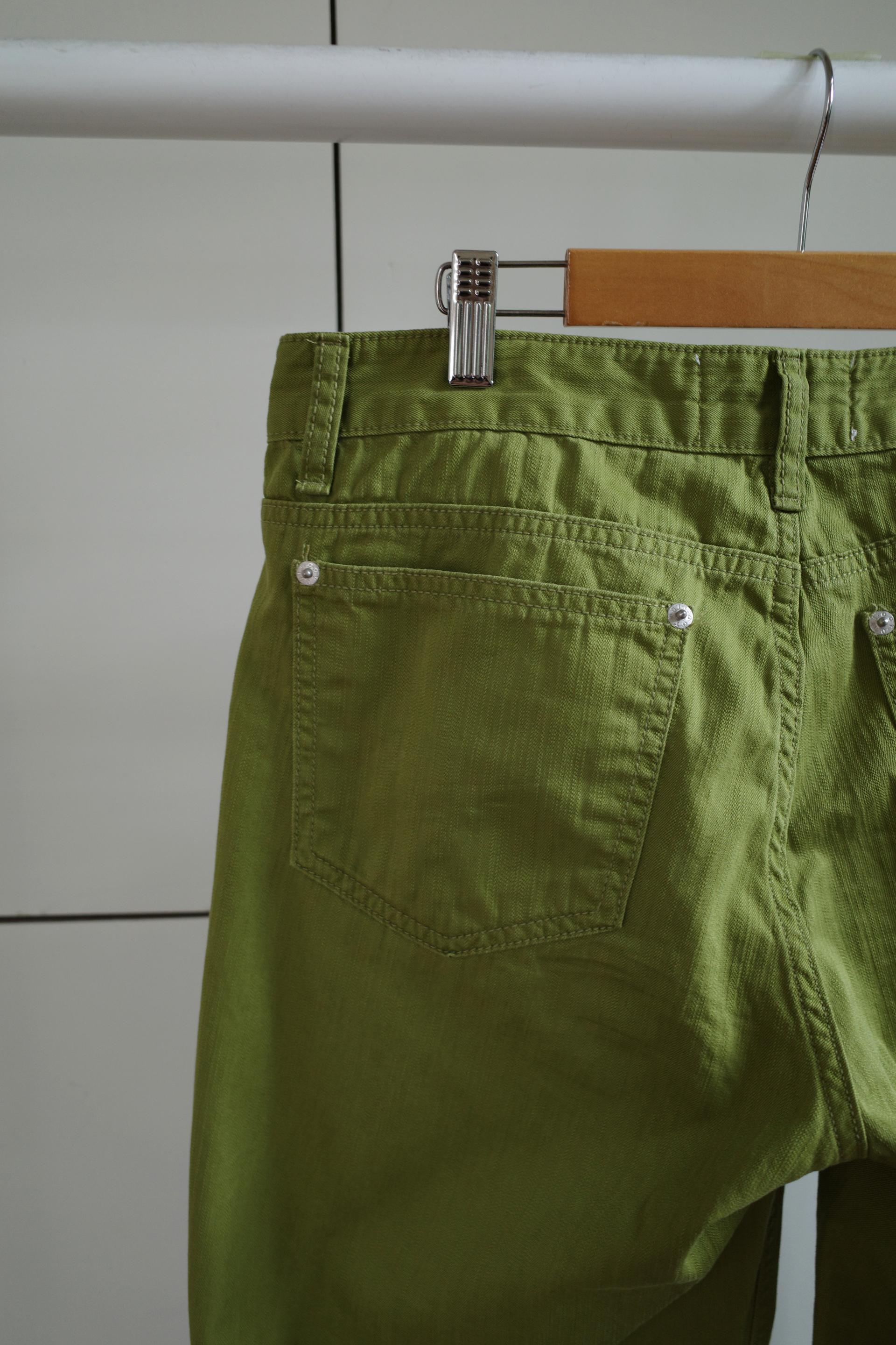 Matcha slub jean