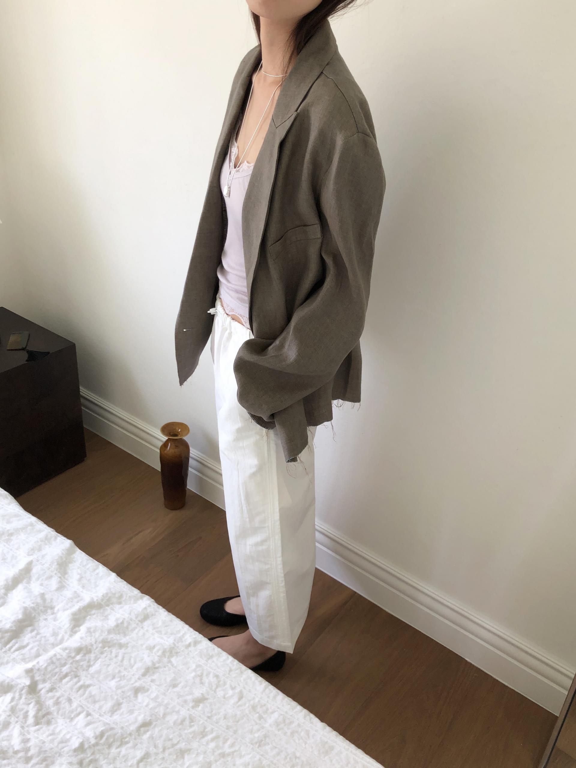Soho linen jacket