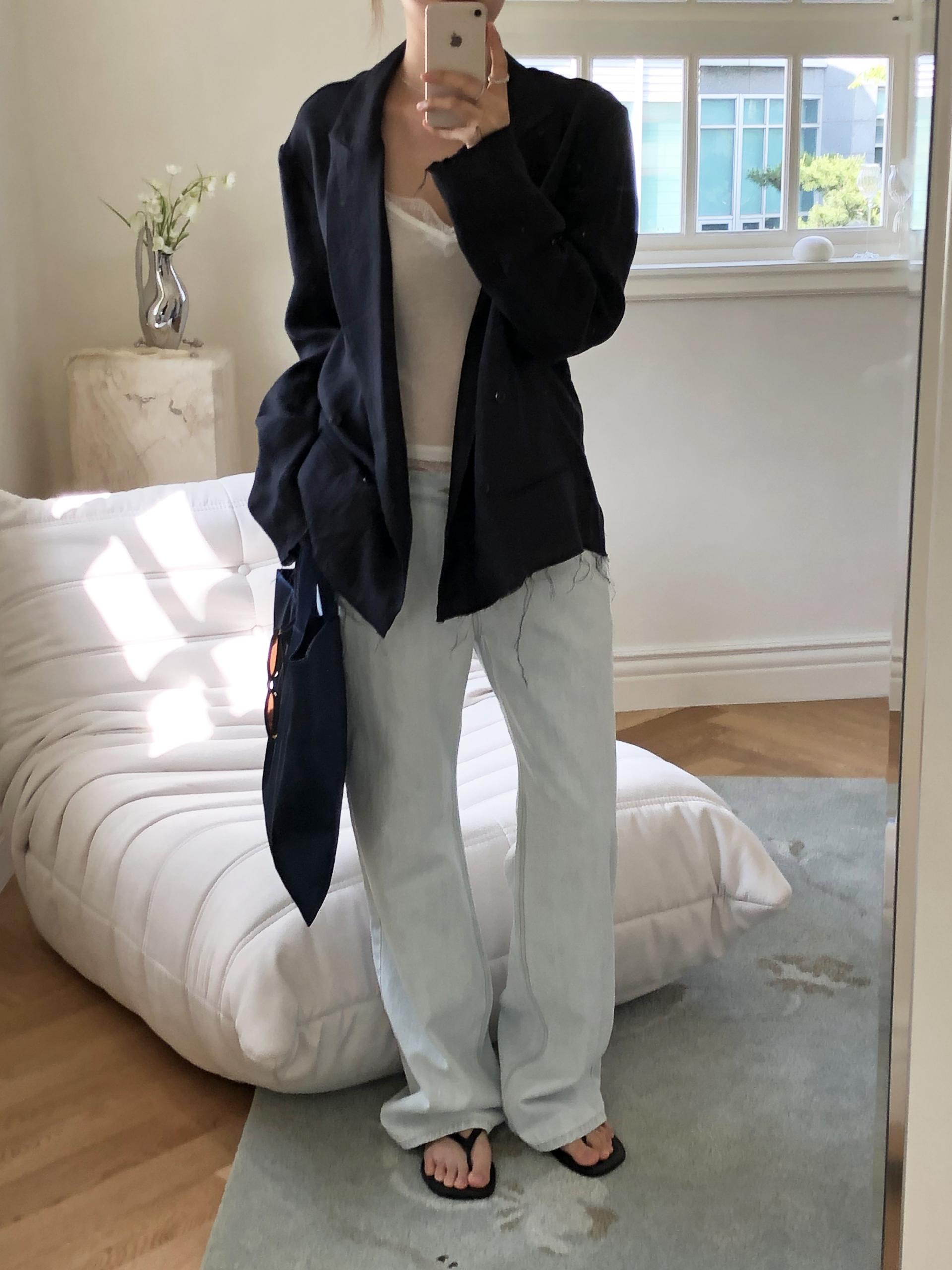Soho linen jacket
