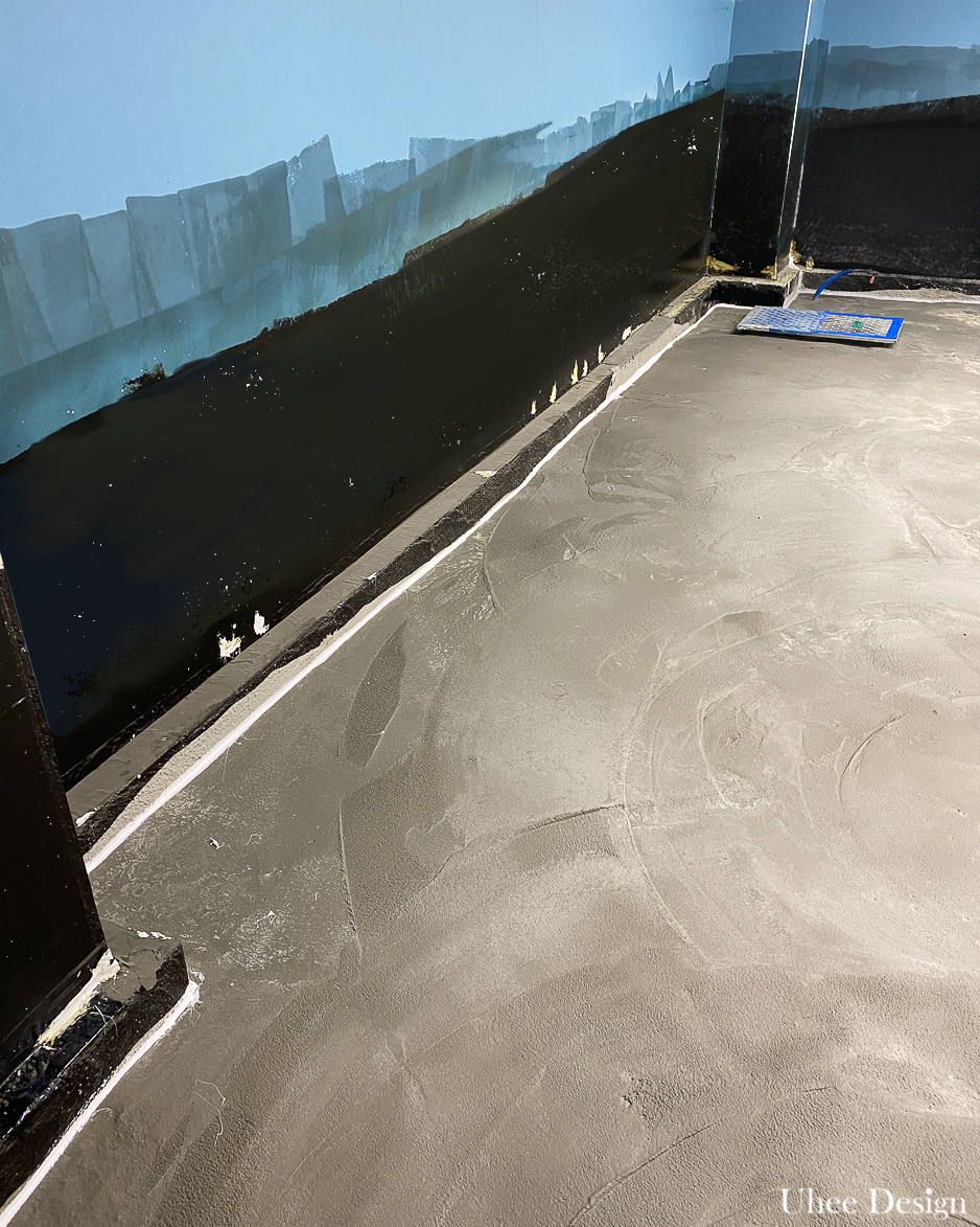 식당 습식 주방 공사 전문 방수 실란트 마감 시공