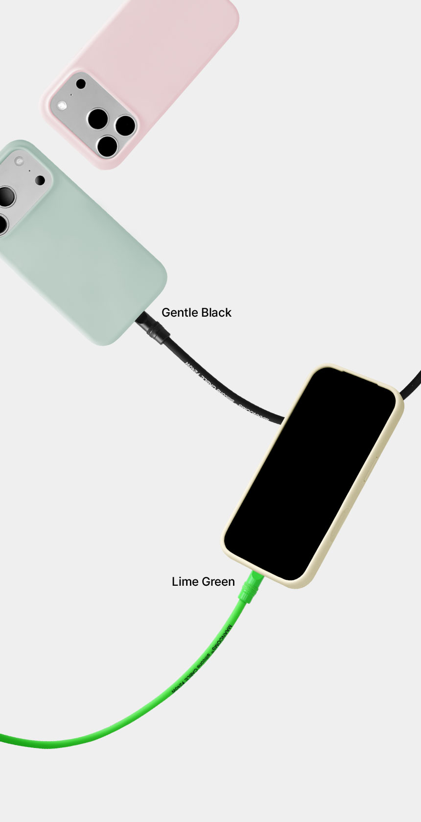 Boodle Silicone Charging Cable CtoC