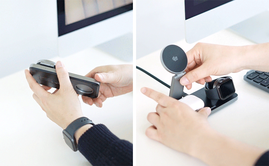 Qi2 25W 3in1 Wireless Charger