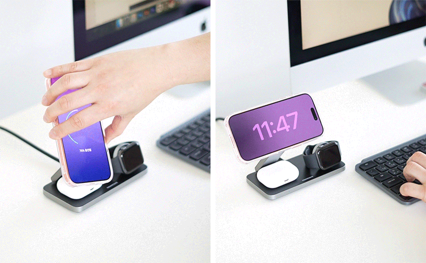 Qi2 25W 3in1 Wireless Charger