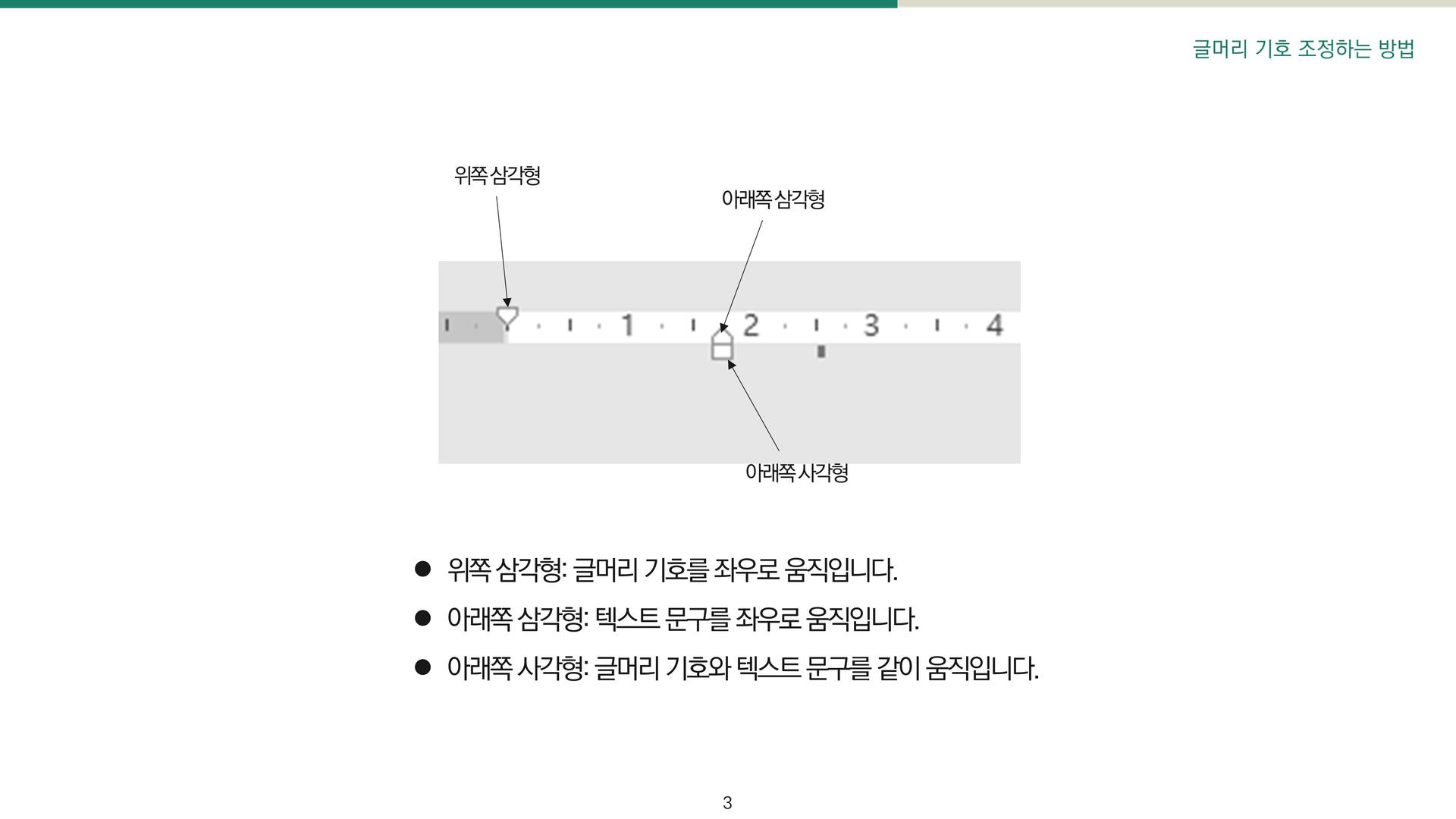 텍스트] 파워포인트 글머리 기호 조정하는 방법 : Ppt Tip