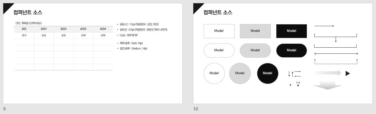 화이트 모던스타일 논문발표 PPT 템플릿 30매