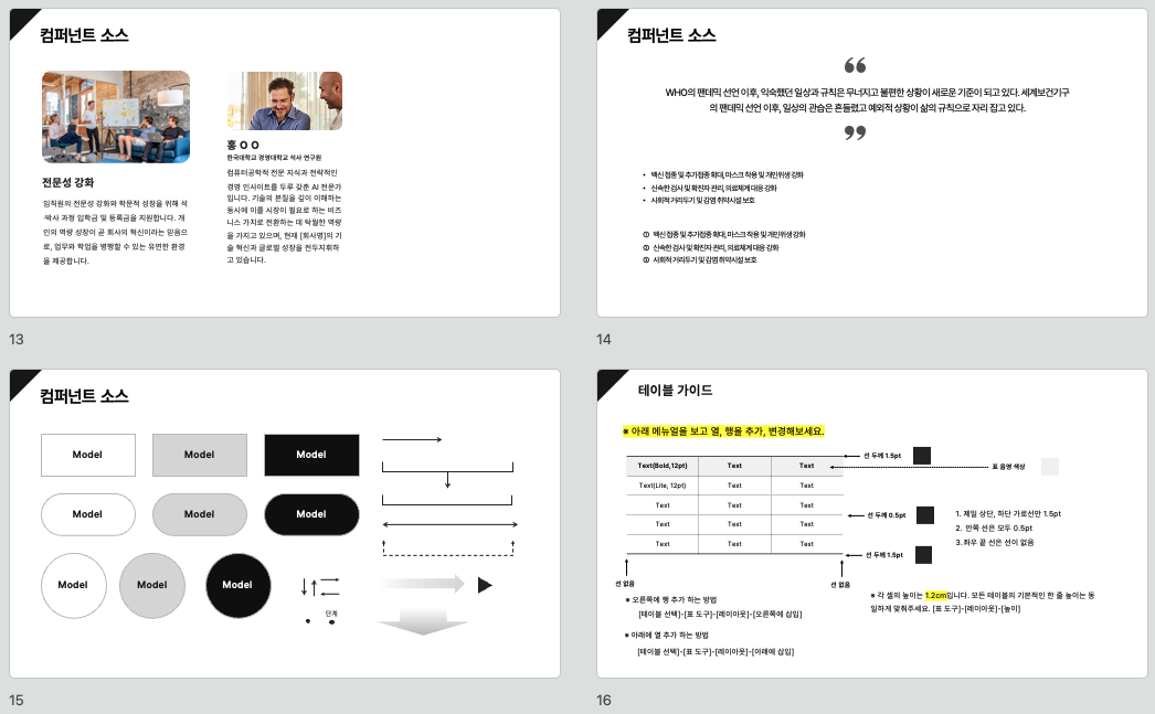 논문 발표 PPT 템플릿 50매 (+컴포넌트소스 별도제공)