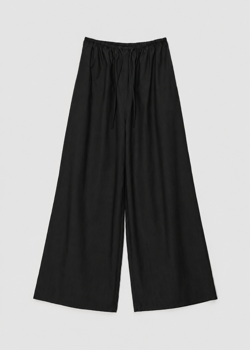 Lightly Cotton Pants · Black
