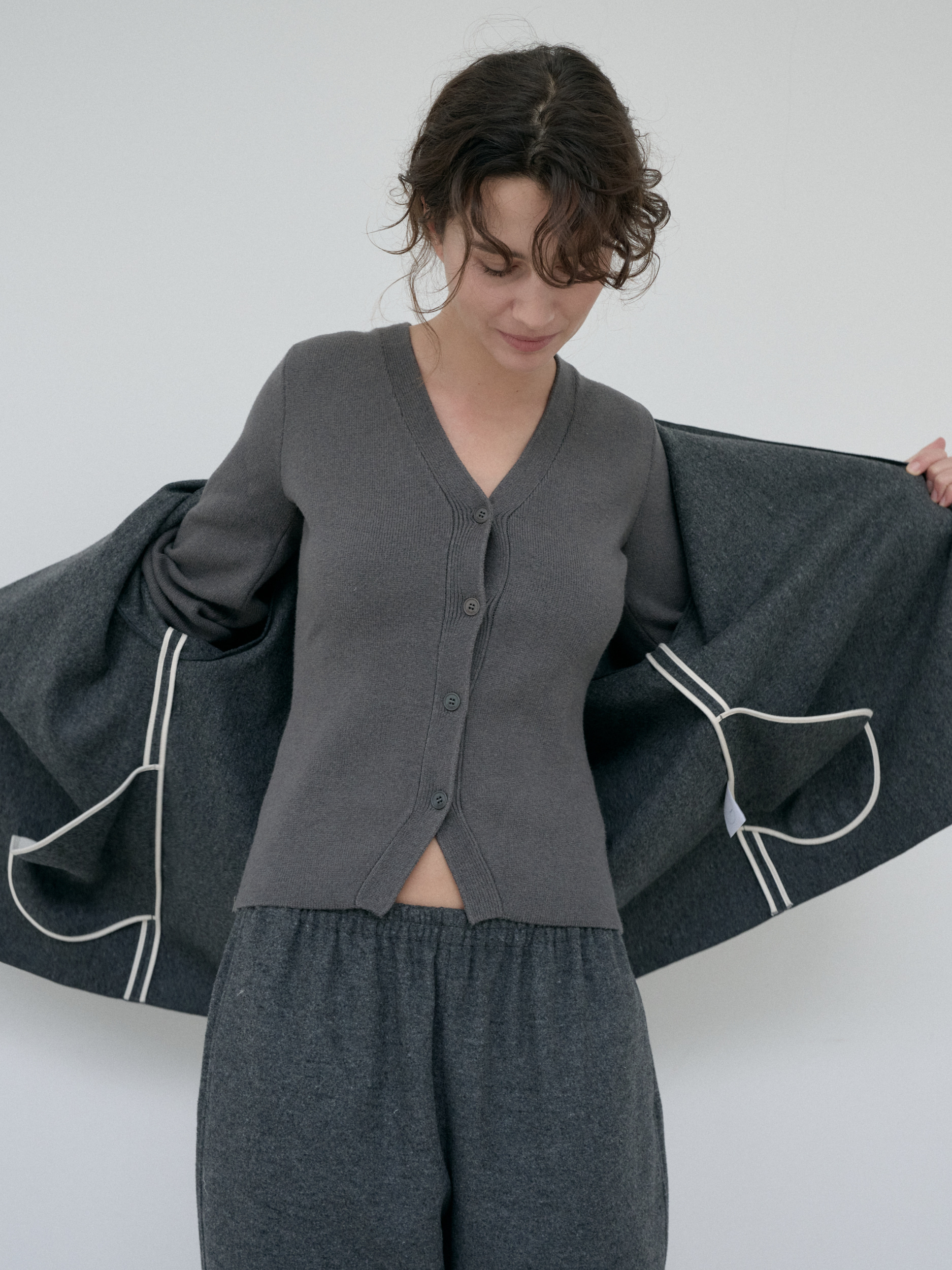 Flannel Jacket · Charcoal