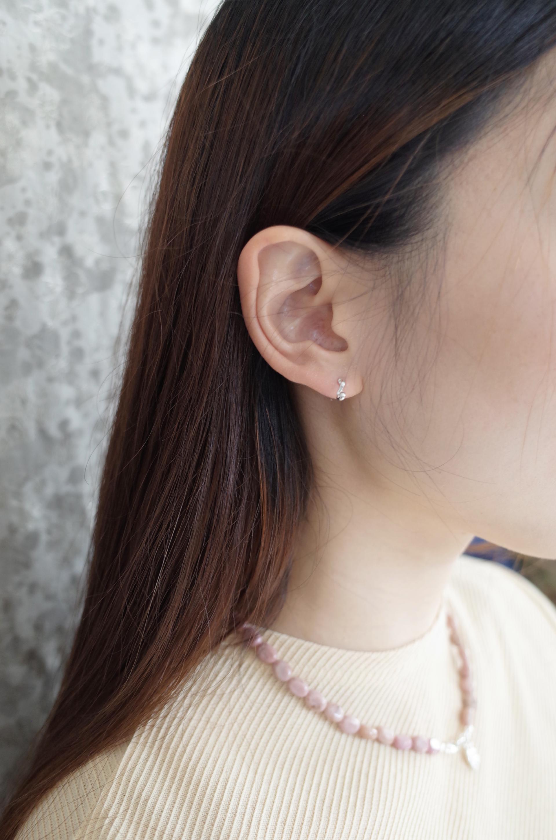 S whisper earrings