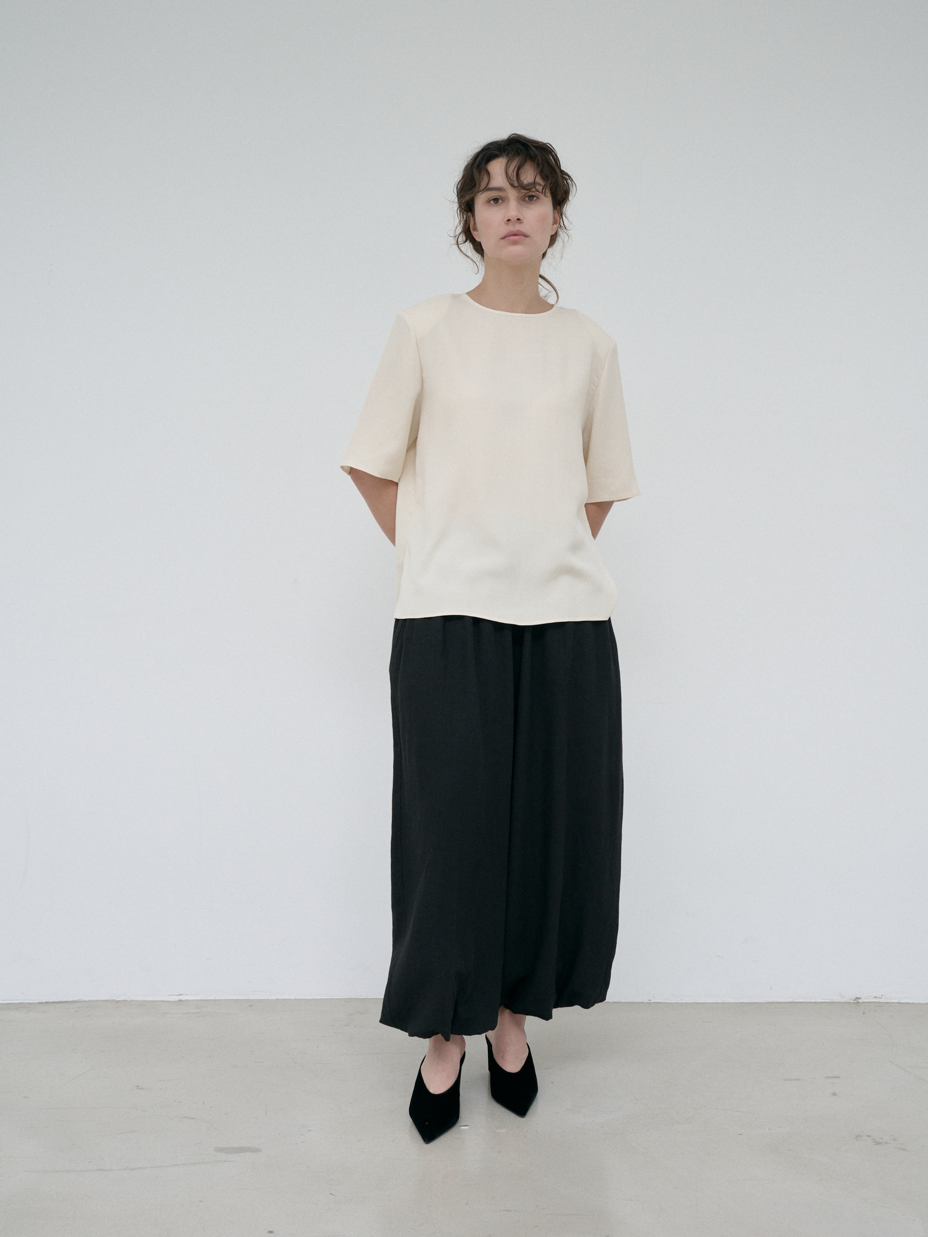 Pads Blouse · Cream