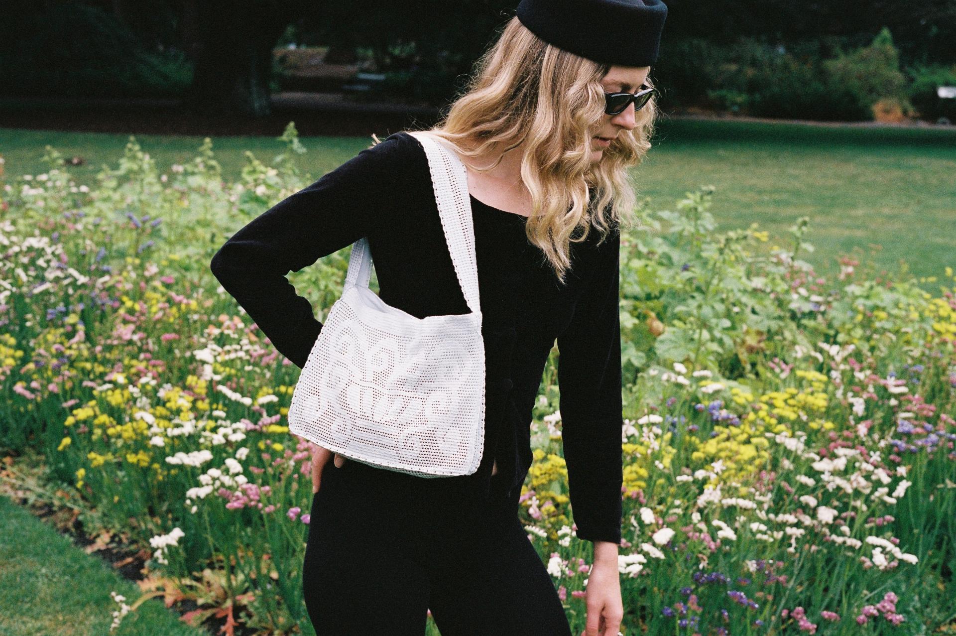 The Fountain Crochet Bag · Dove
