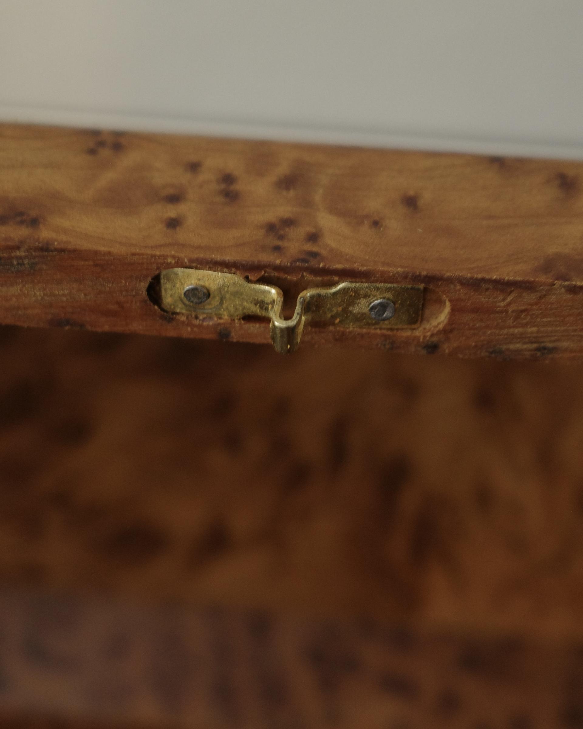Thuya Burl Wood Box · Rectangle