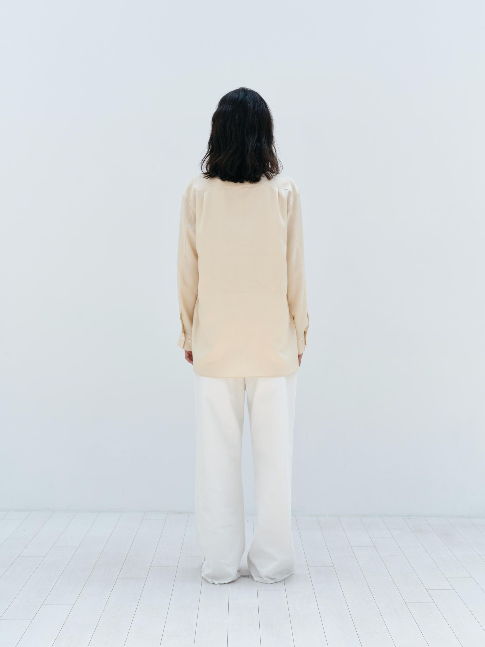 Fuji Silk Shirts · Apricot