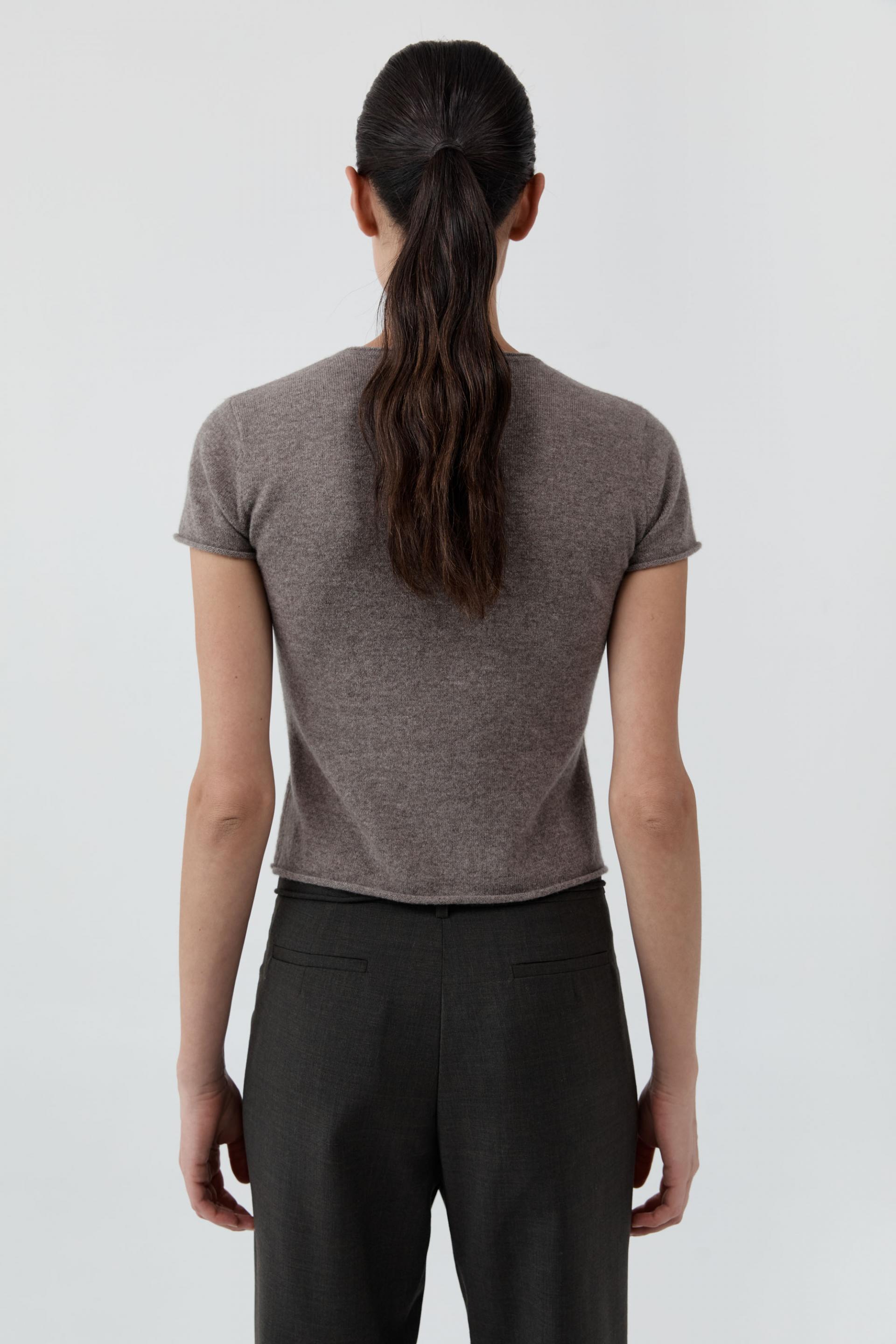 Fine Merino Wool Baby Tee · Vapor
