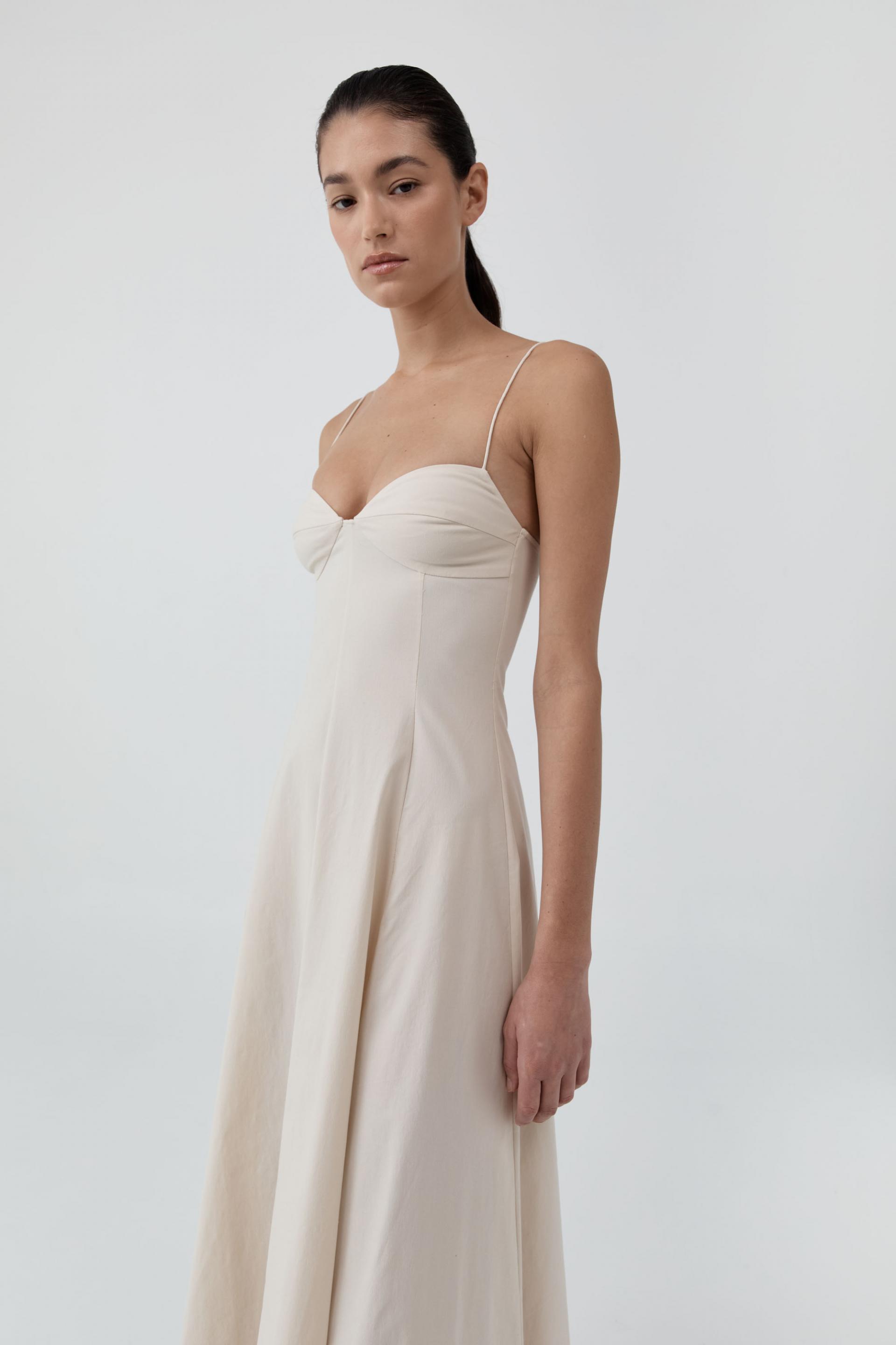 Cami Dress · Porcelain