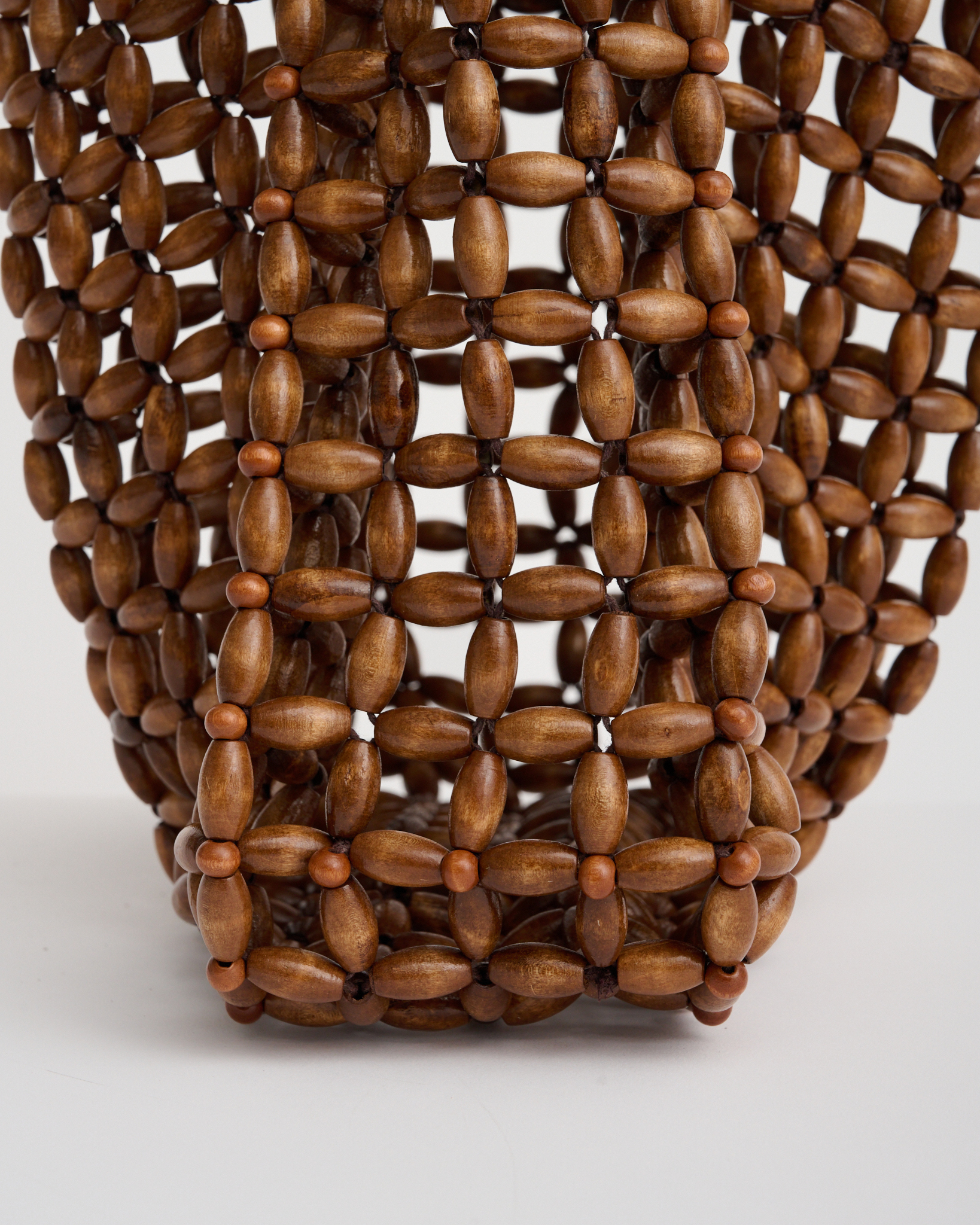 Jean Beaded Shoulder · Caramel