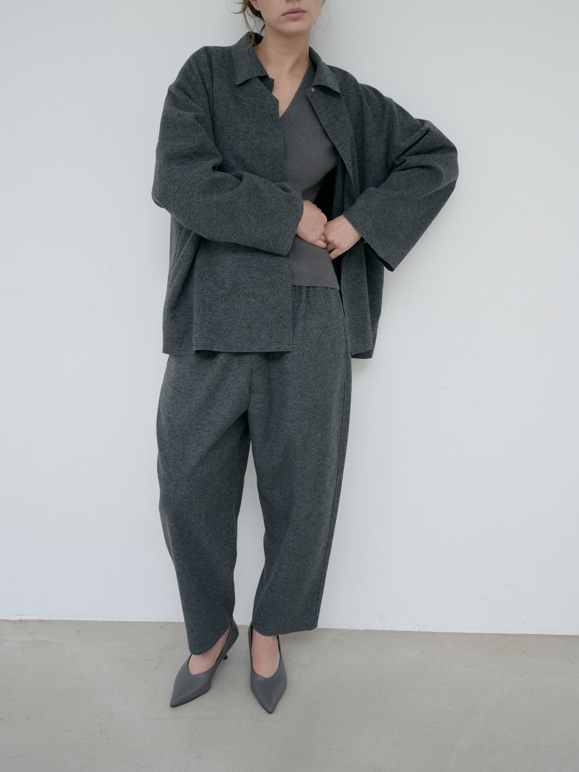 Flannel Jacket · Charcoal