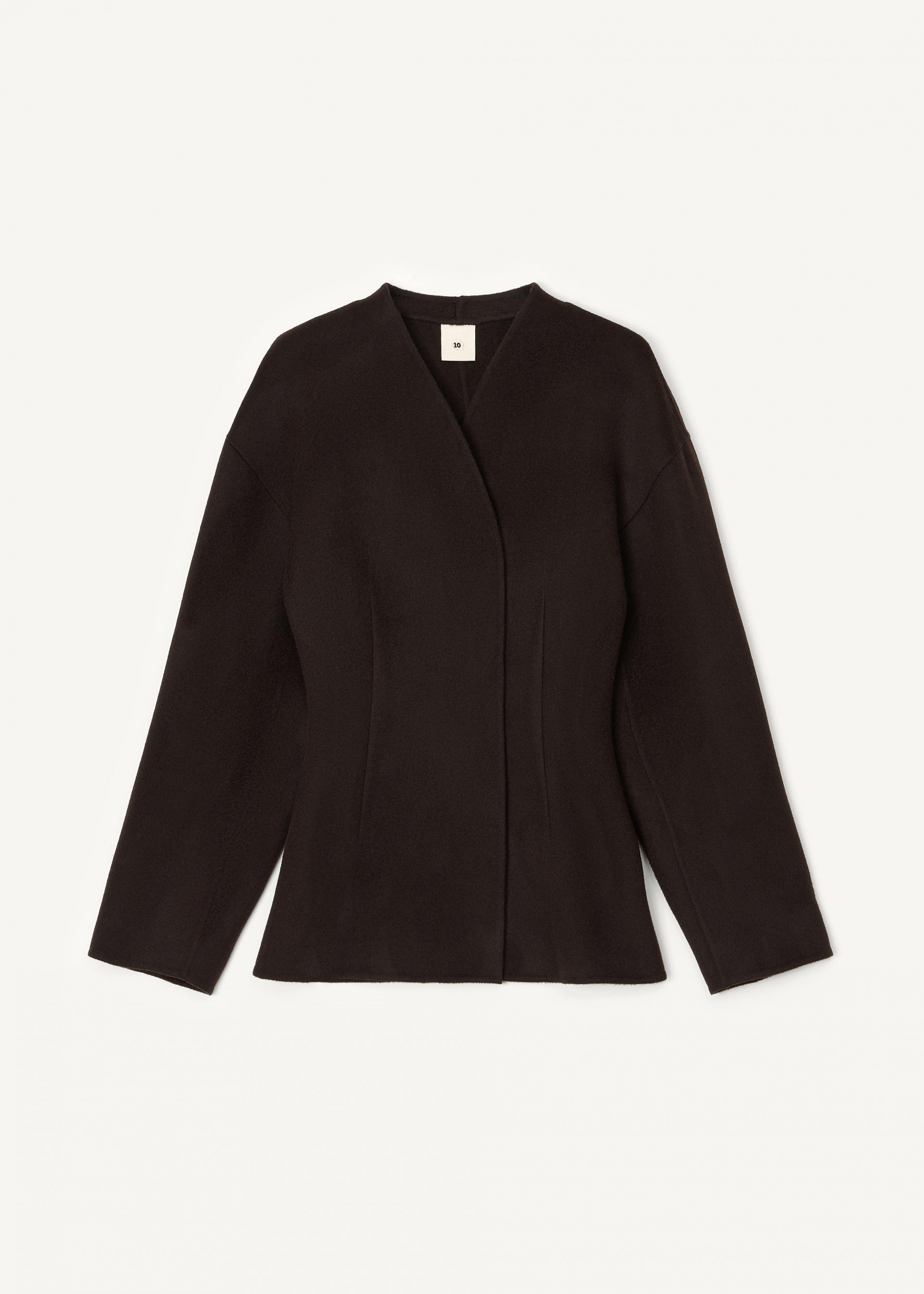Hourglass jacket · Chocolate