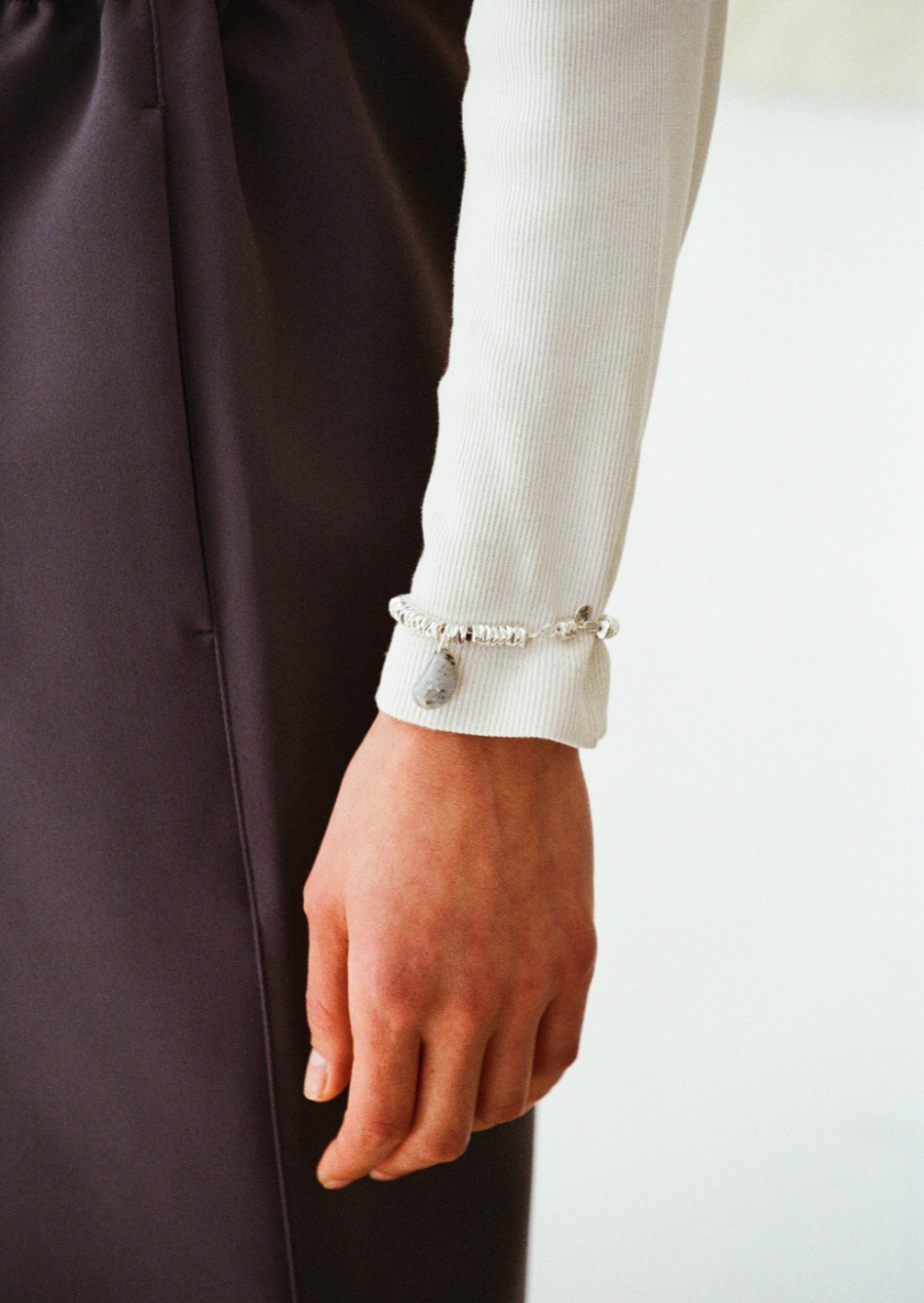 Corail Necklace · Bracelet / Grey