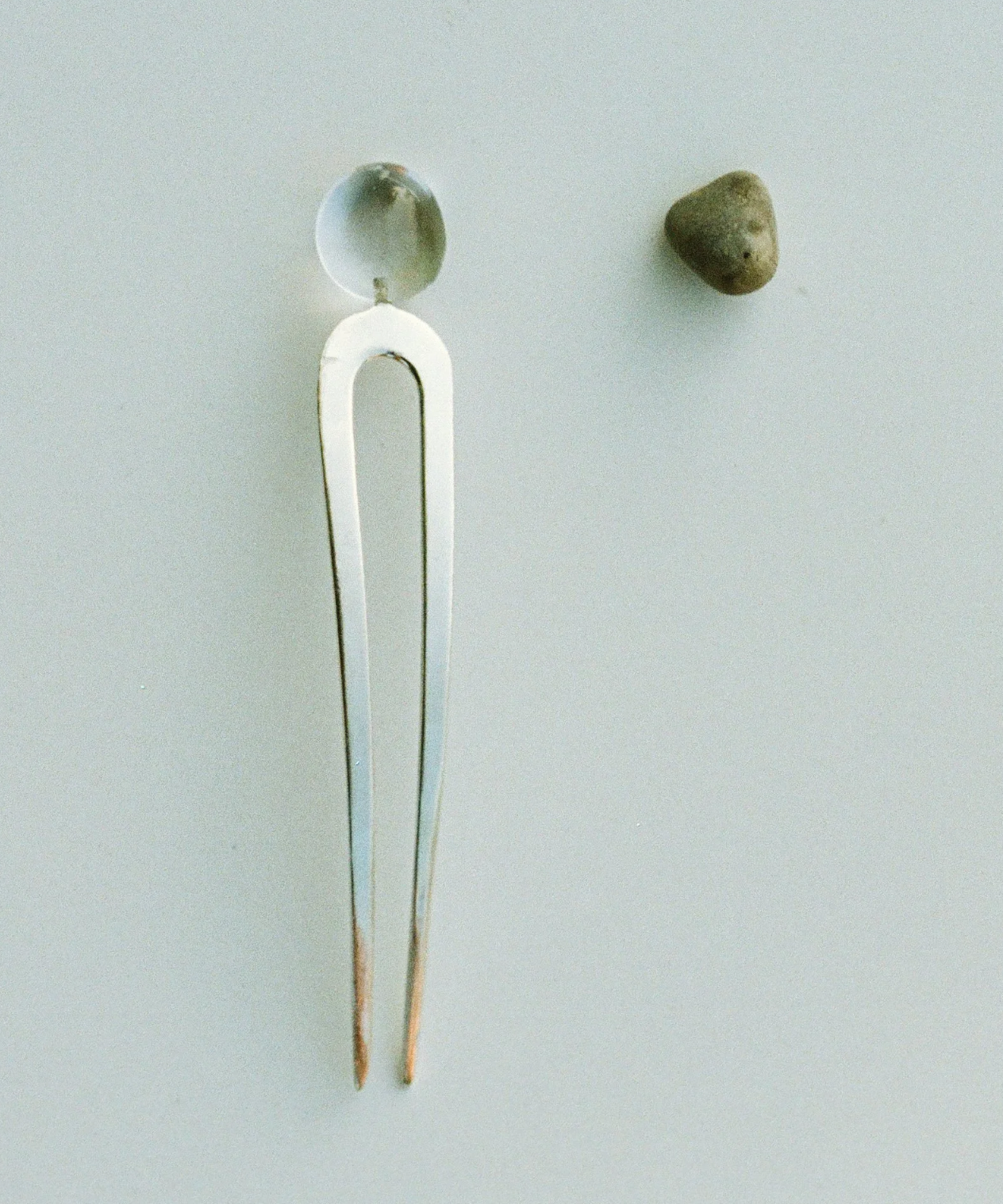 Crystal Pebbles Hairpin No.1