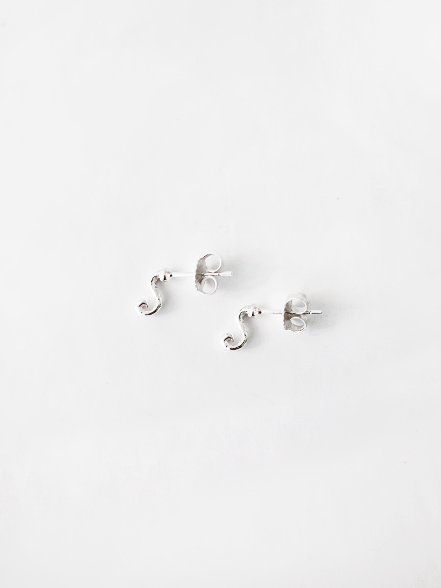 S whisper earrings