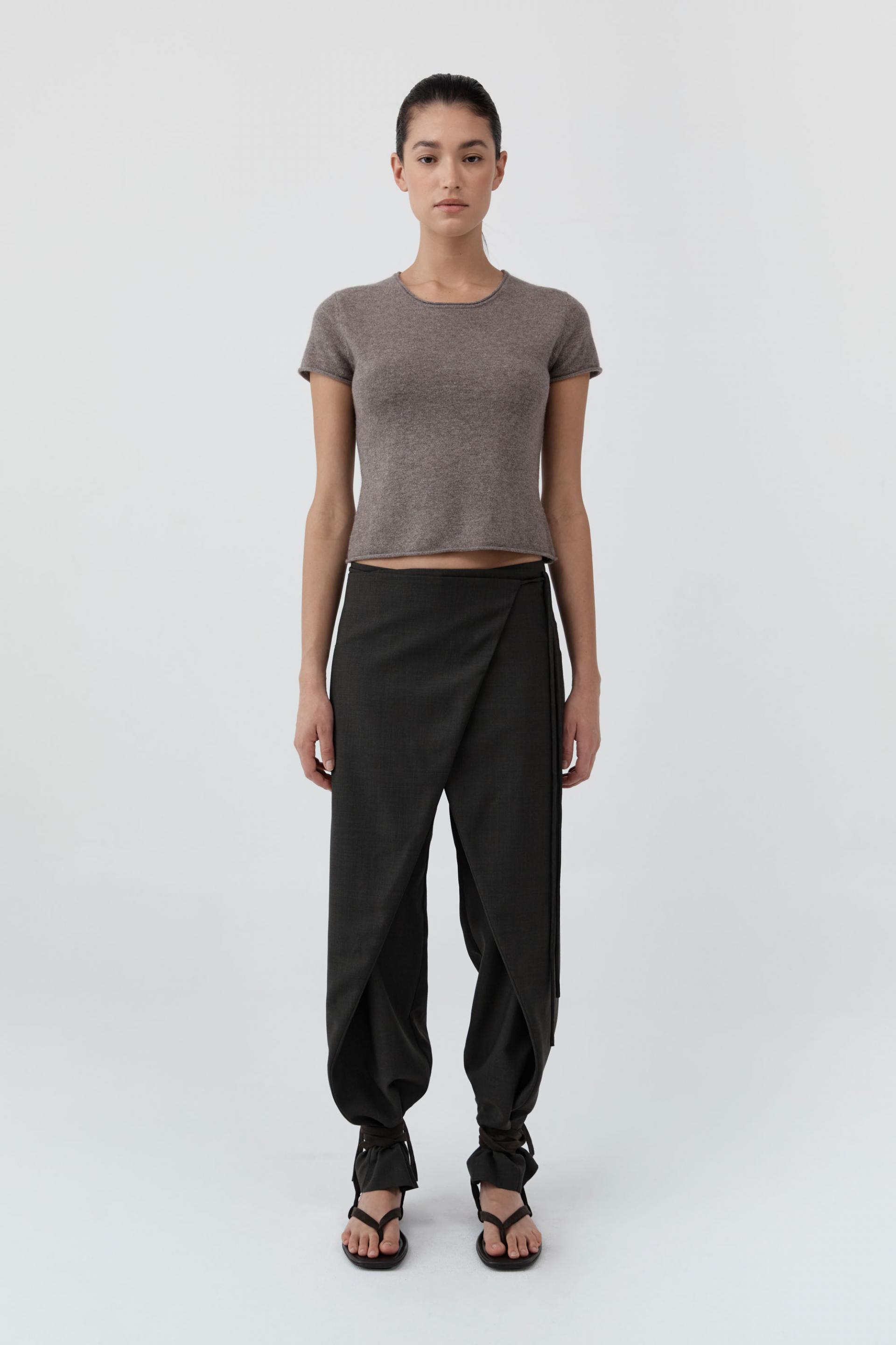 Fine Merino Wool Baby Tee · Vapor